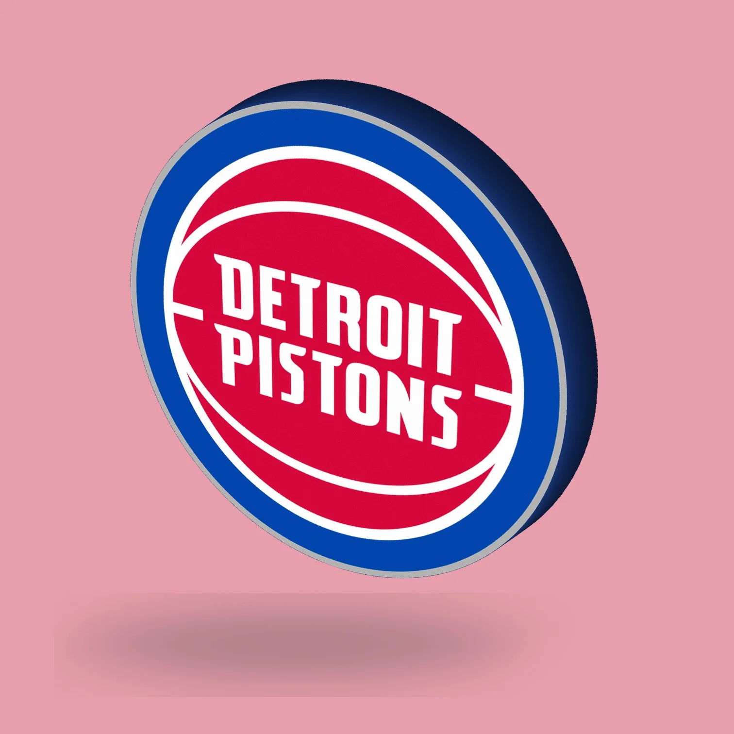 Detroit Pistons NBA LED-Leuchte I