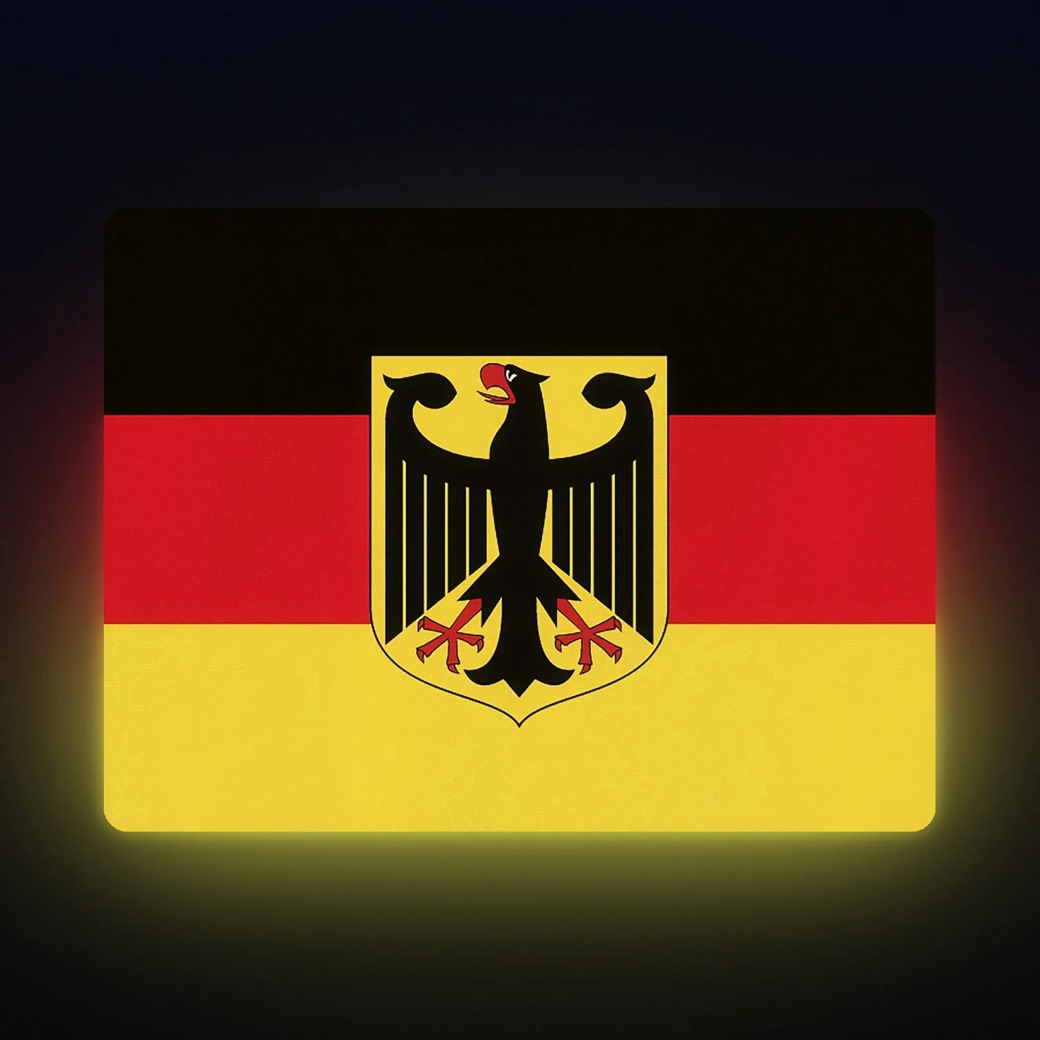 Deutschland Bundesadler Fahne LED-Leuchte