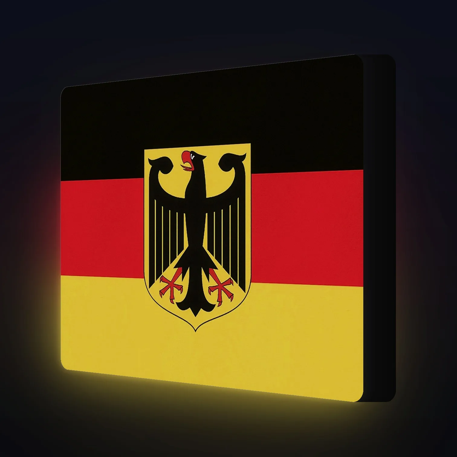 Deutschland Bundesadler Fahne LED-Leuchte