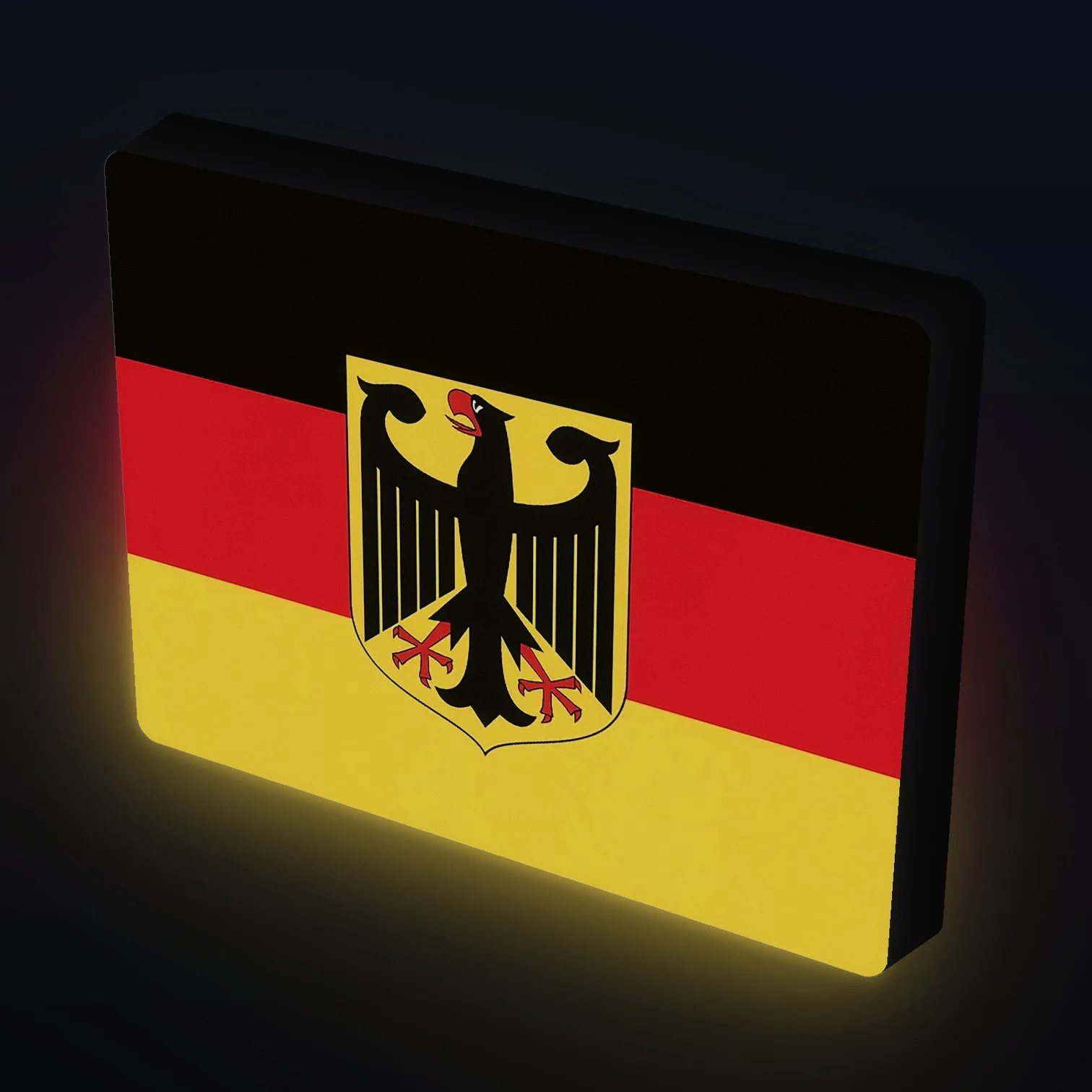 Deutschland Bundesadler Fahne LED-Leuchte