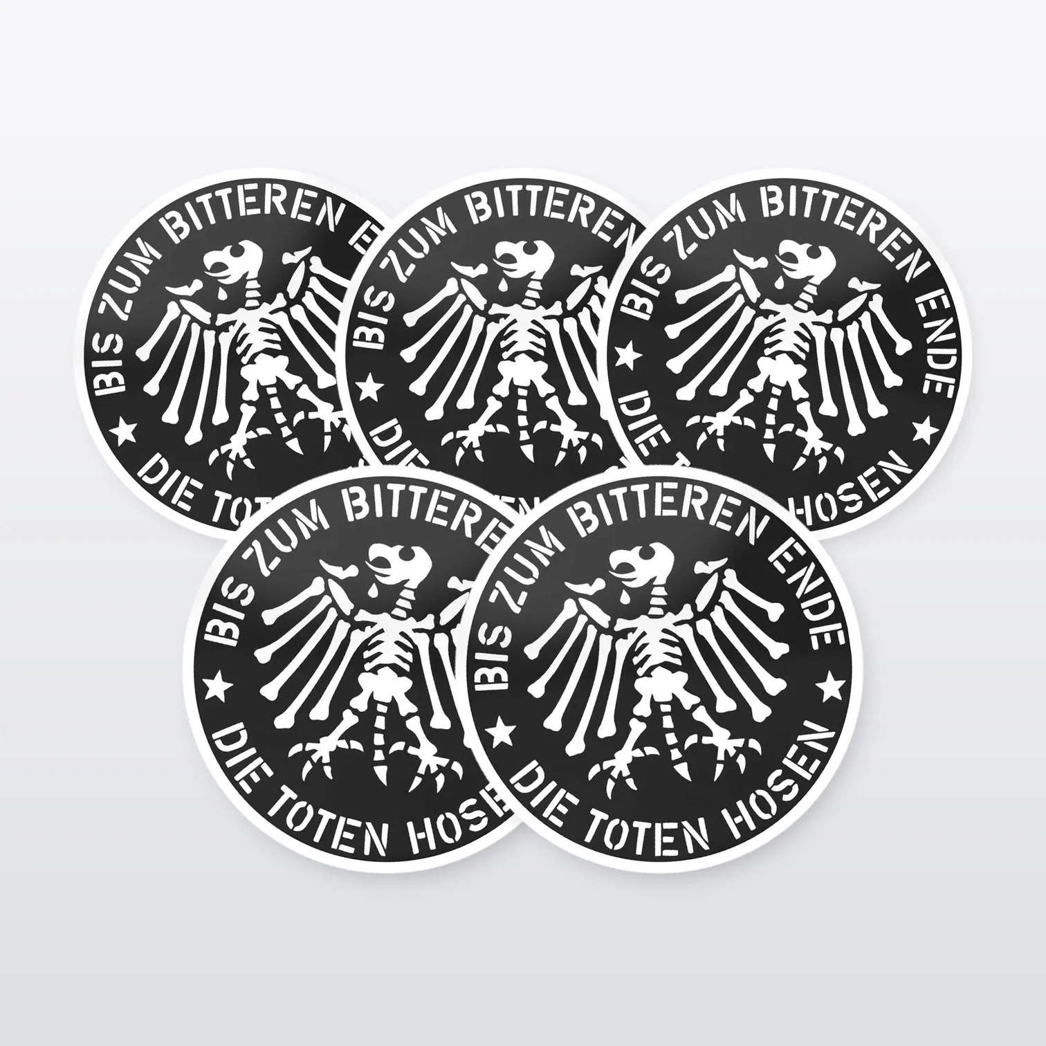 Die Toten Hosen Aufkleber Set – 5 Sticker