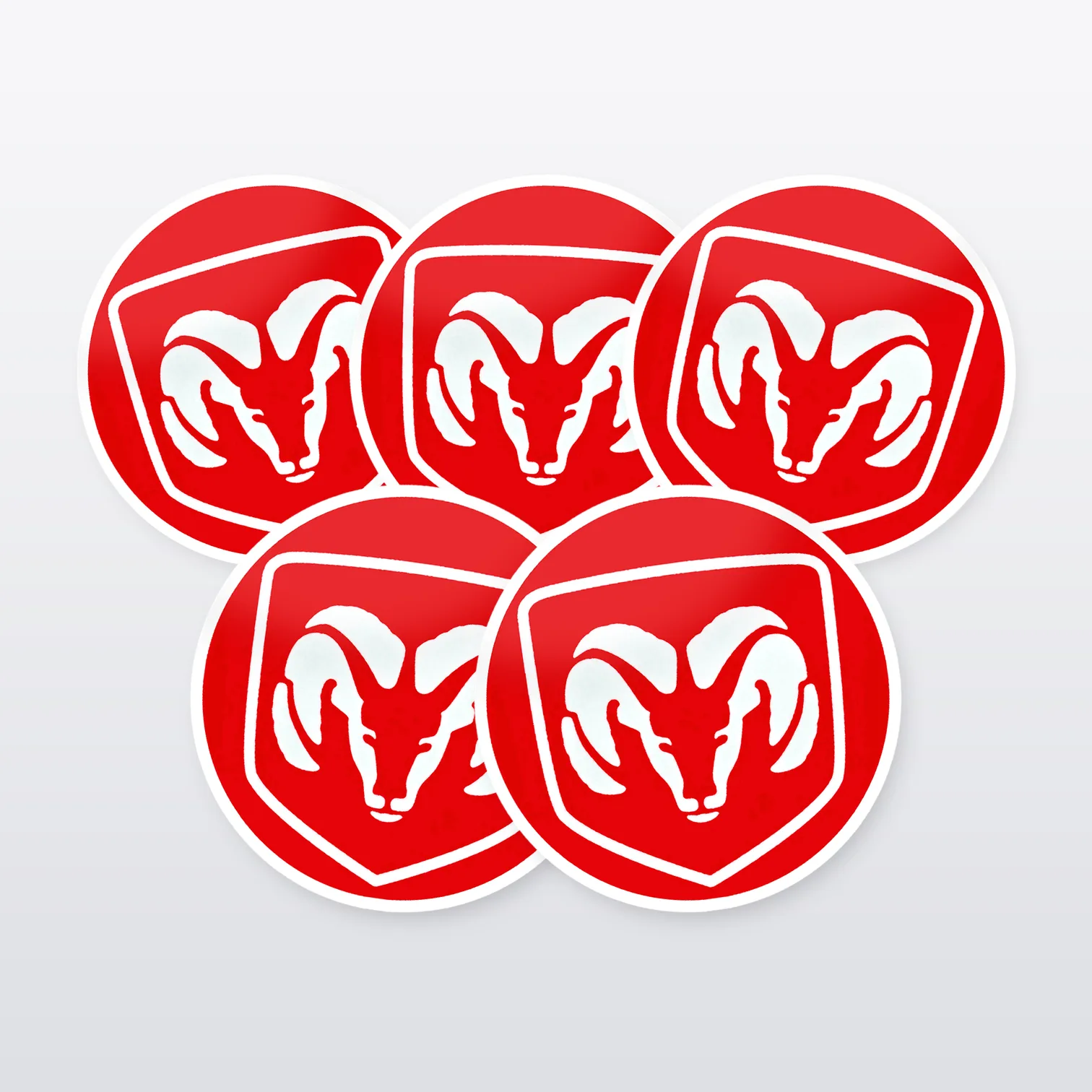 Dodge Ram Aufkleber Set I – 5 Sticker