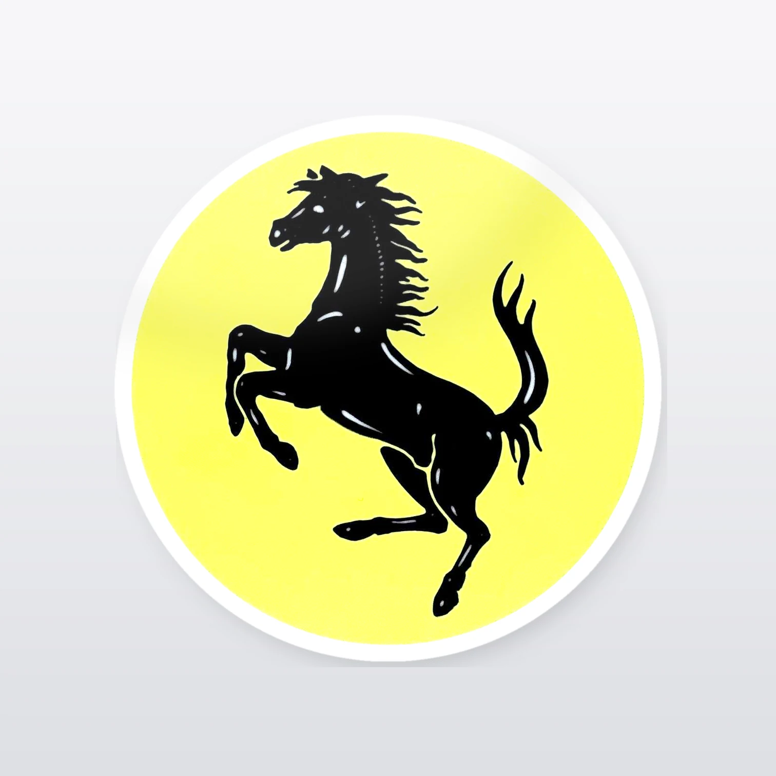 Ferrari Aufkleber Set IV – einzelner Aufkleber in Großaufnahme