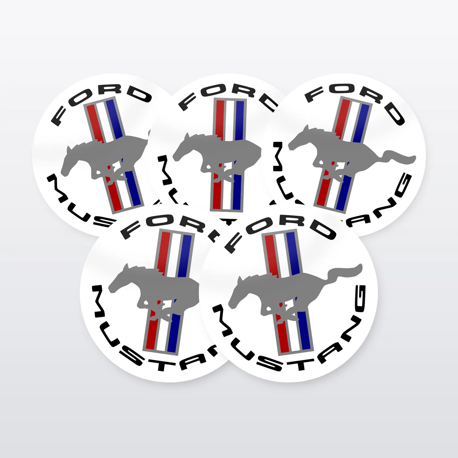 Ford Mustang Aufkleber Set – 5 Sticker