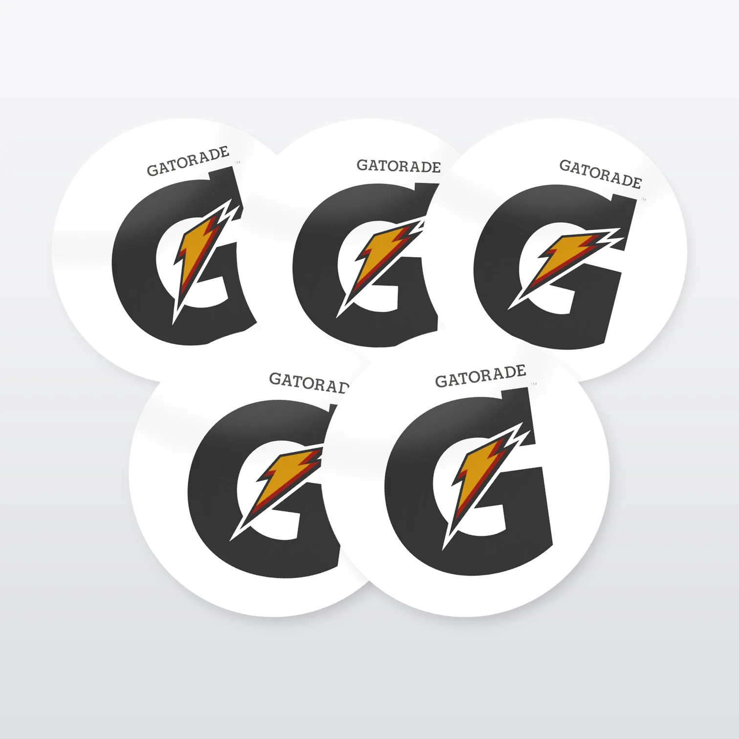 Gatorade Energy Aufkleber Set – 5 Sticker