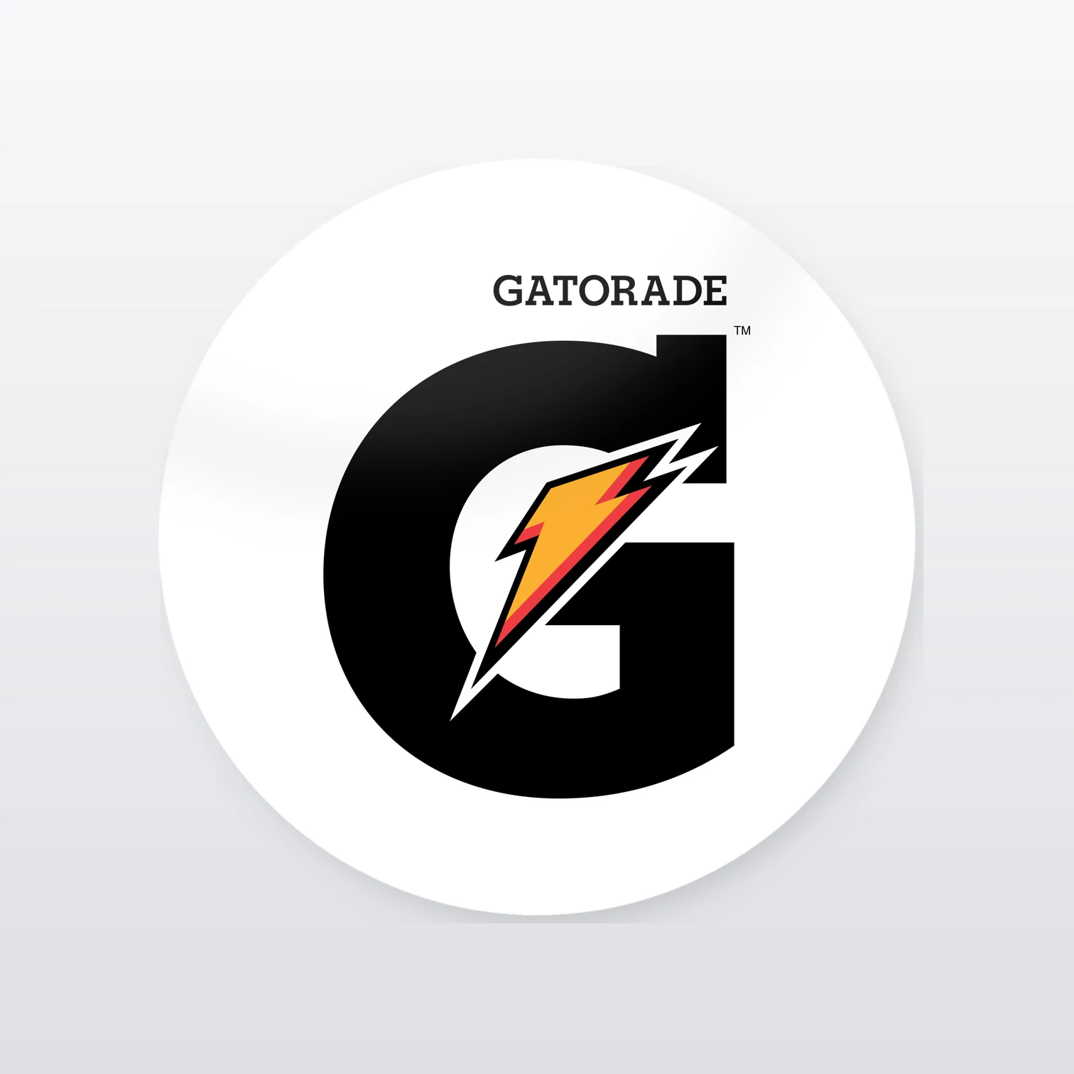 Gatorade Energy Aufkleber Set – einzelner Aufkleber in Großaufnahme