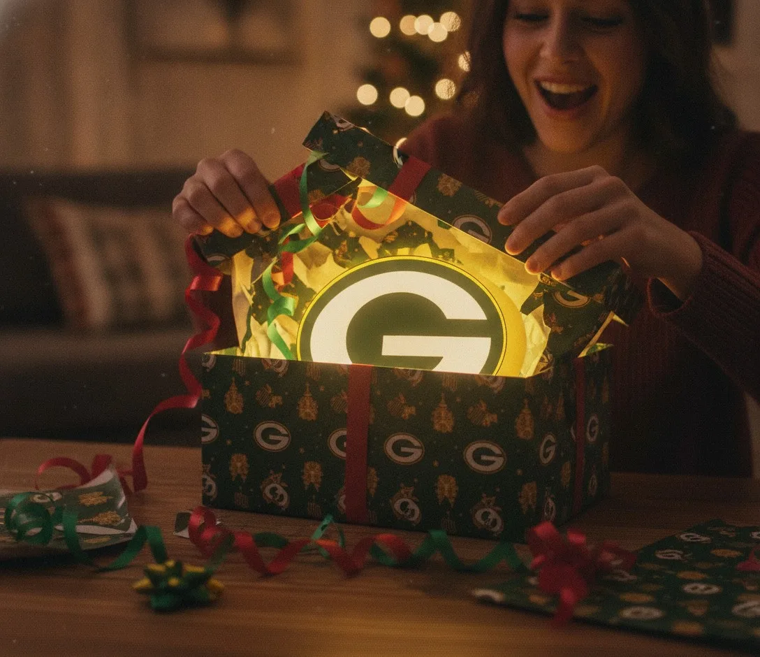 Green Bay Packers LED-Leuchtschild