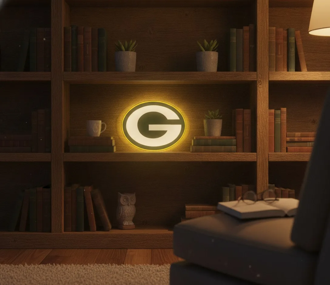 Green Bay Packers LED-Leuchtschild