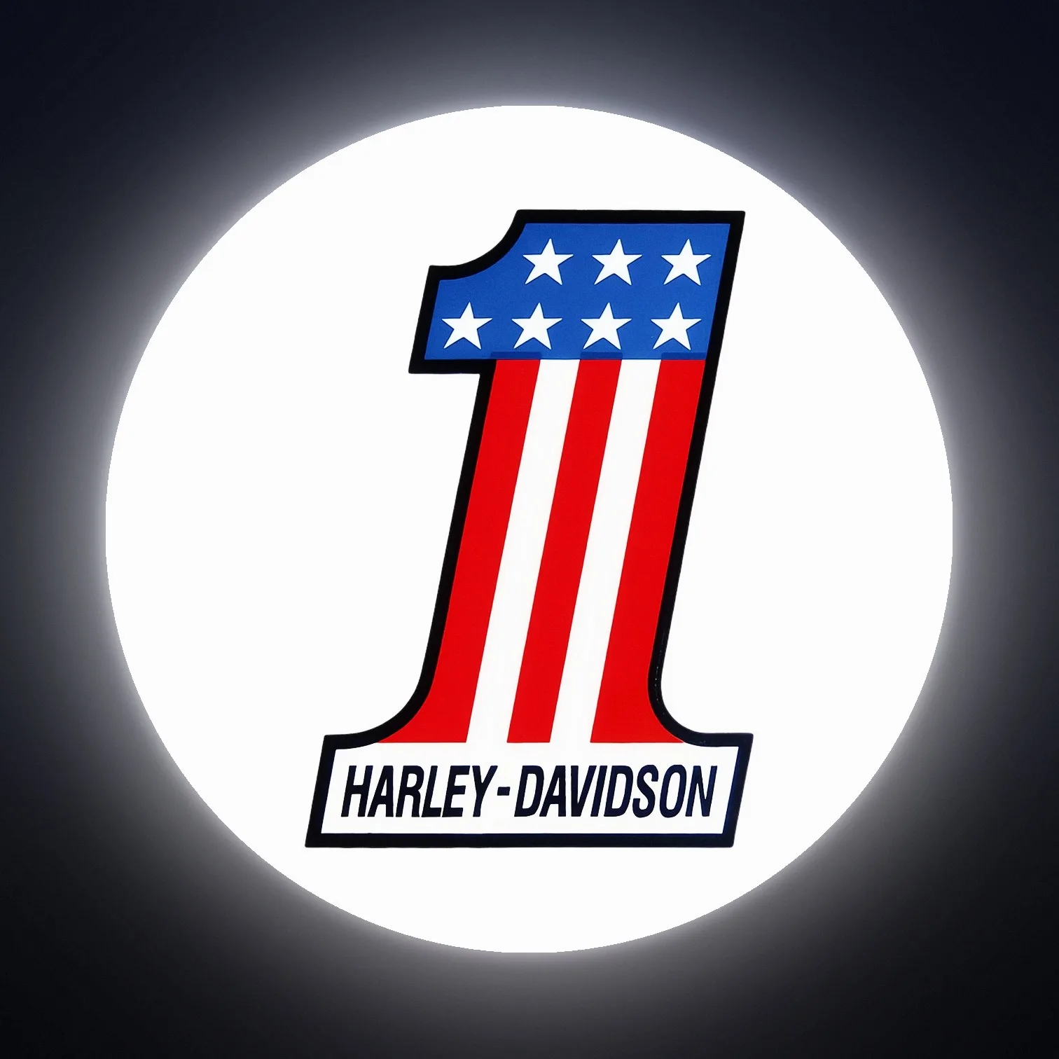 Harley Davidson #1 LED-Leuchte