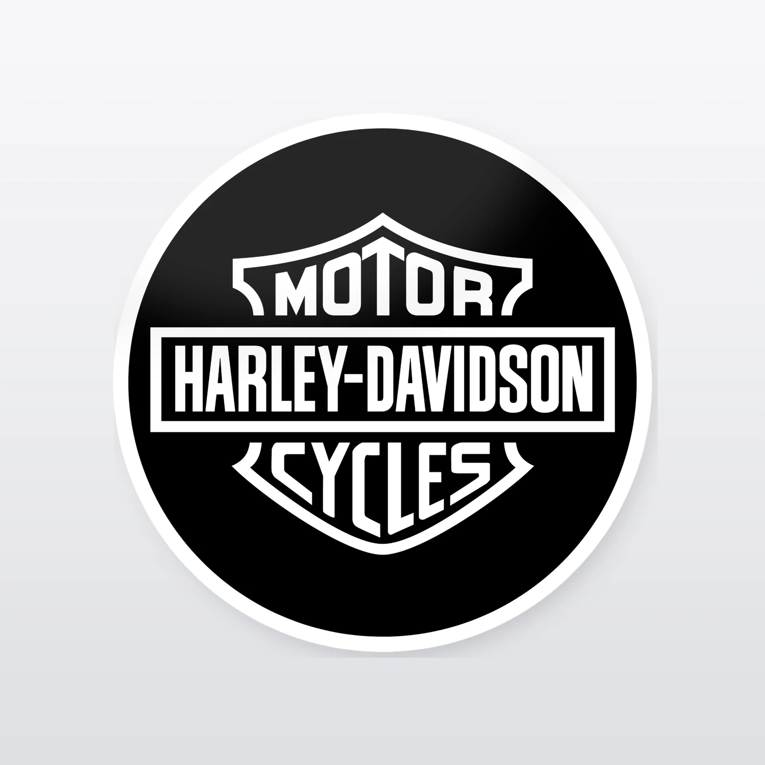Harley-Davidson Aufkleber Set II – einzelner Aufkleber in Großaufnahme
