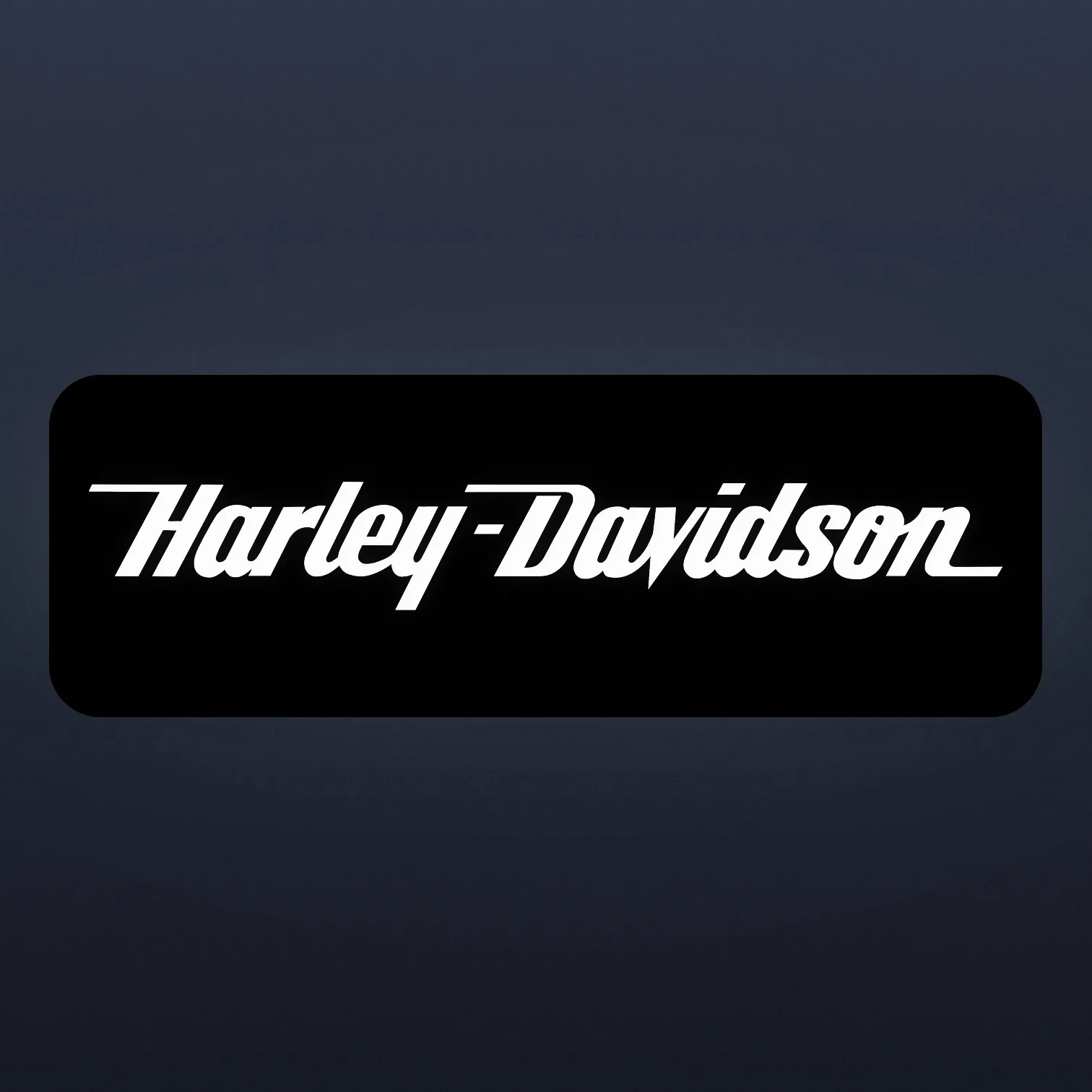 Harley-Davidson LED-Leuchtschild beleuchtet – Biker Wanddeko Geschenk