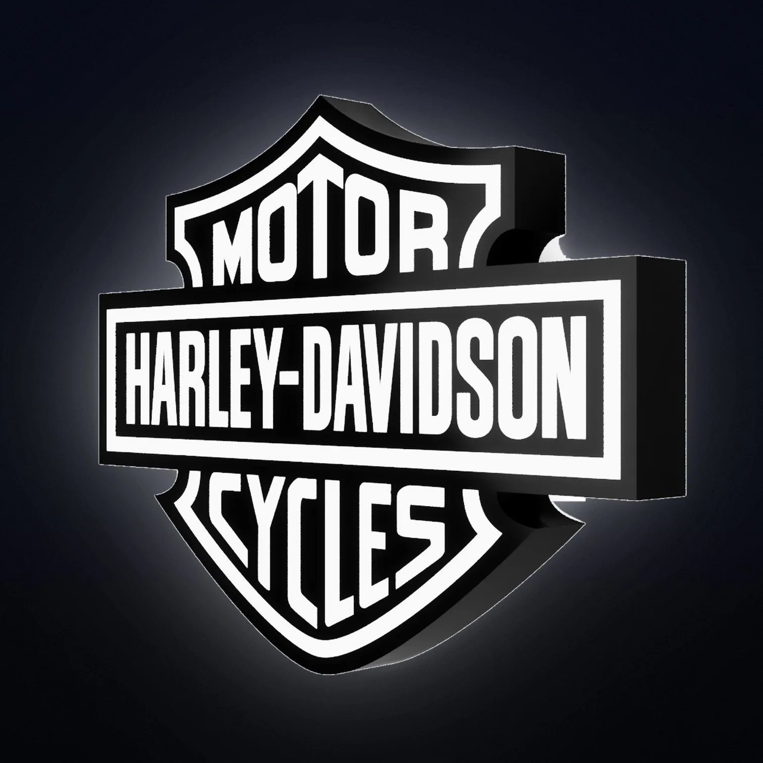 Harley Davidson Motorcycles Custom LED-Leuchte II