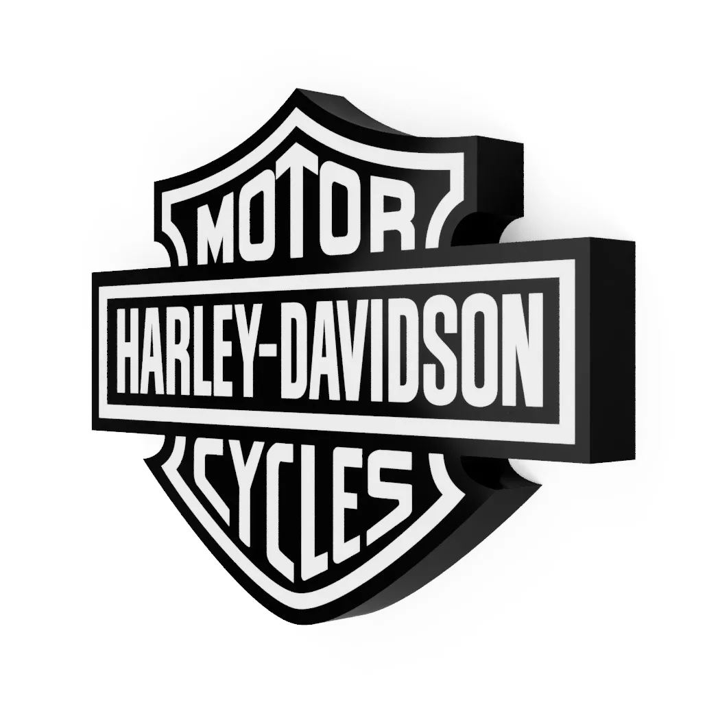 Harley Davidson Motorcycles Custom LED-Leuchte II