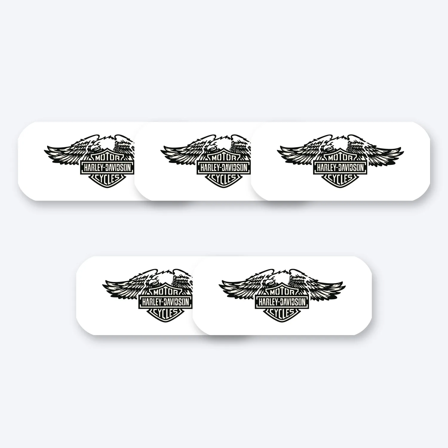 Harley Davidson Motorcycles Eagle Aufkleber Set