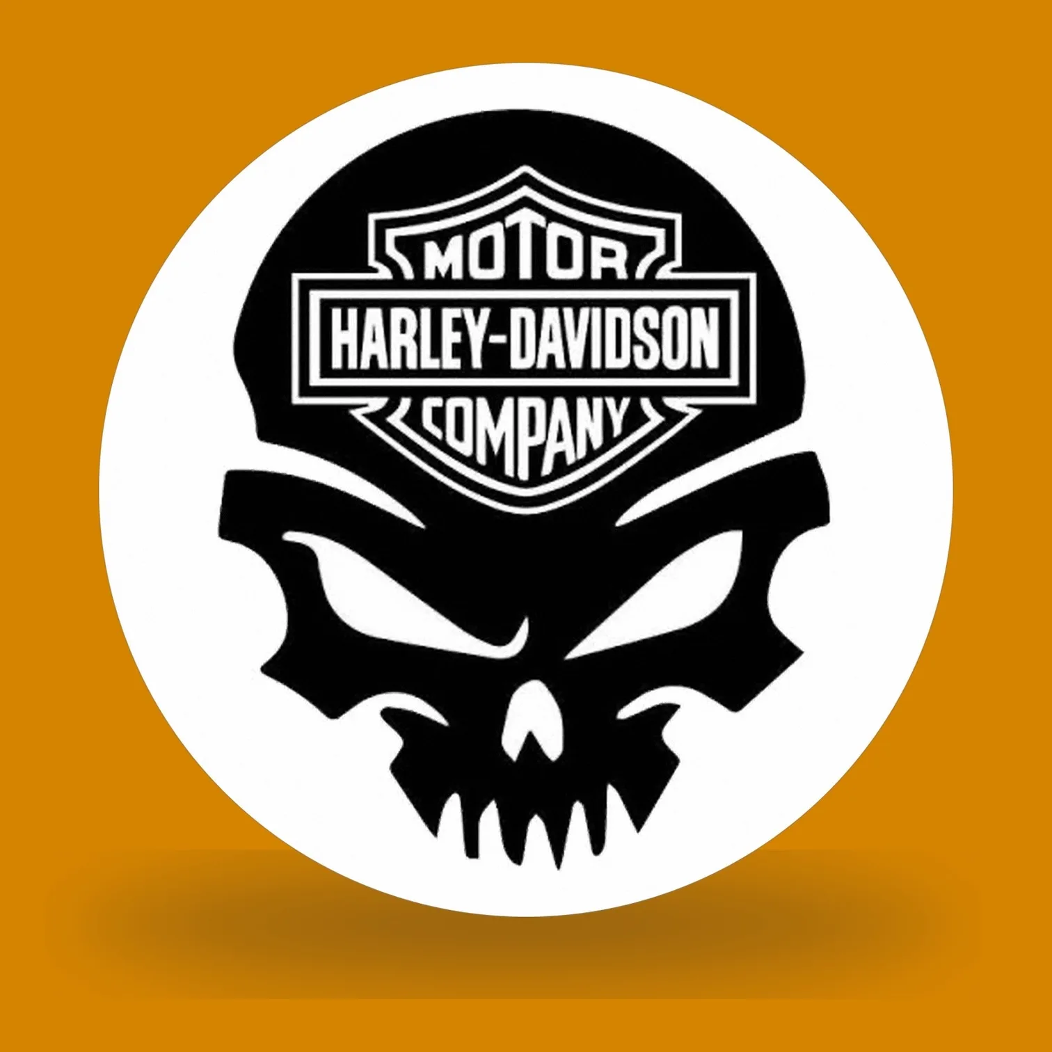 Harley Davidson Skull LED-Leuchte