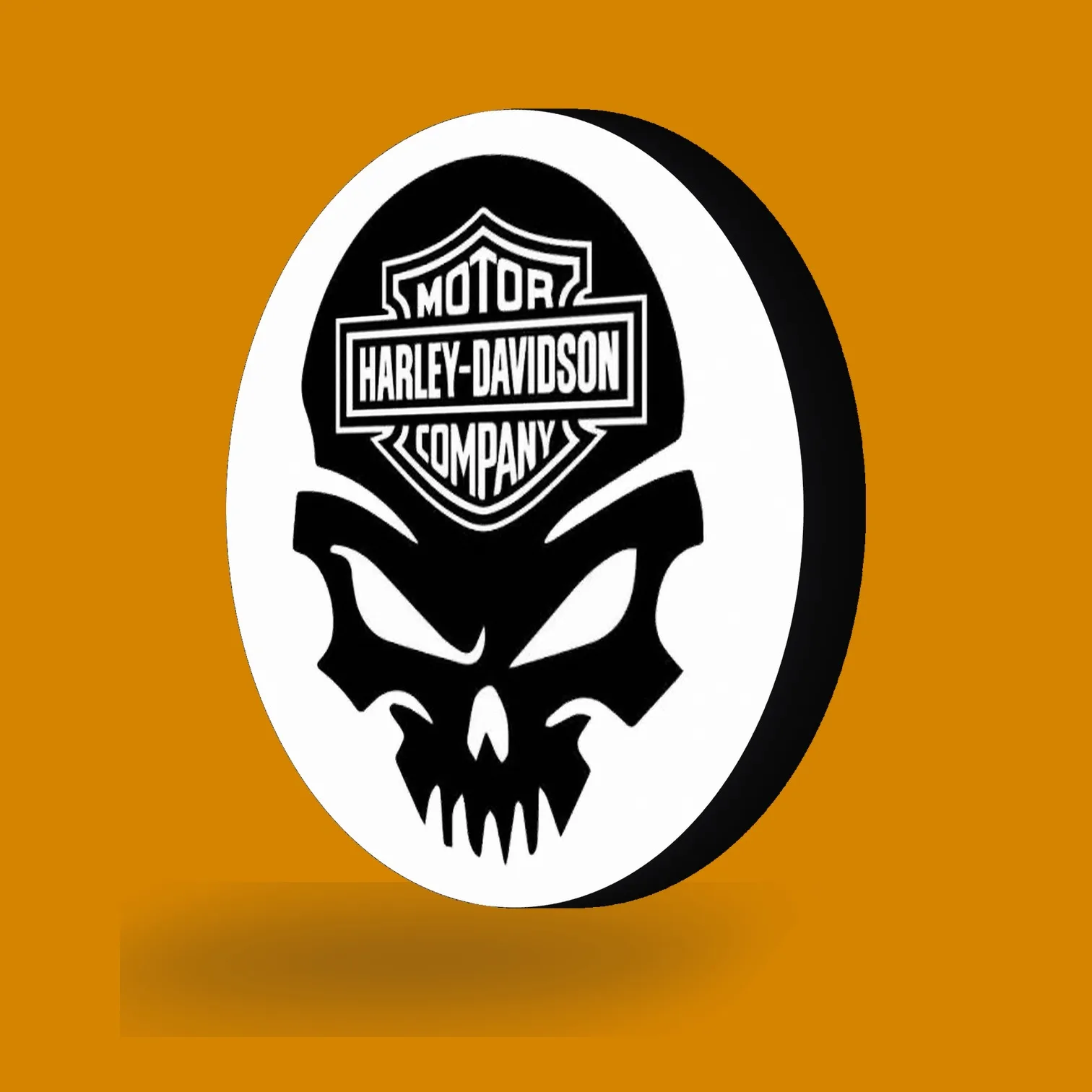 Harley Davidson Skull LED-Leuchte