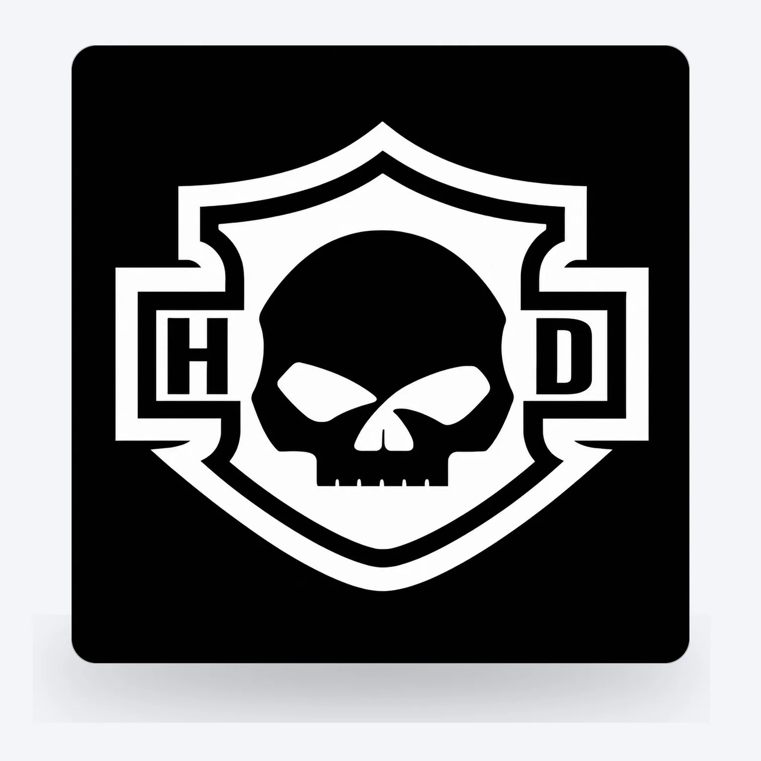 Harley Davidson Skull LED-Leuchte III