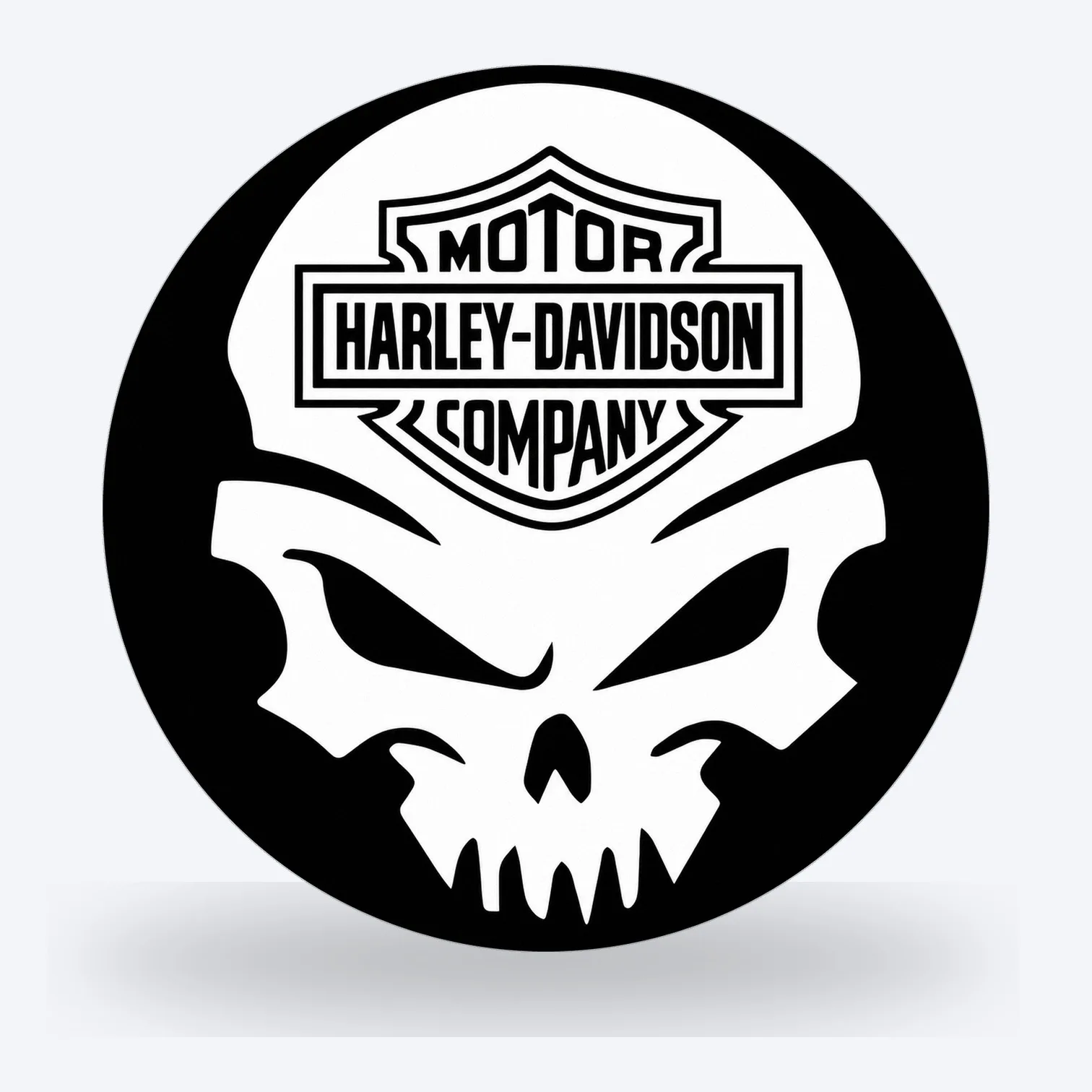 Harley Davidson Skull LED-Leuchte IV
