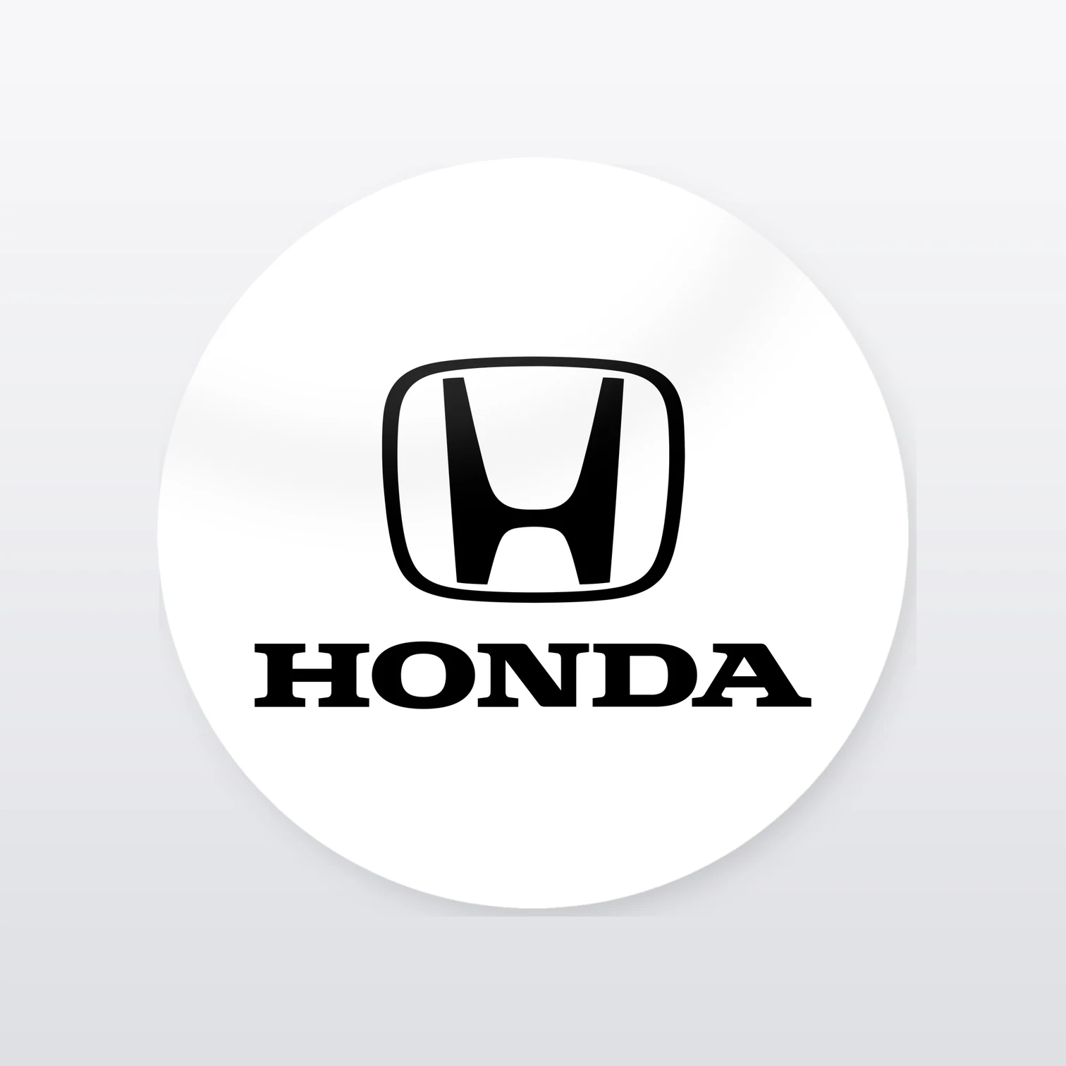 Honda Aufkleber Set ALT – einzelner Aufkleber in Großaufnahme