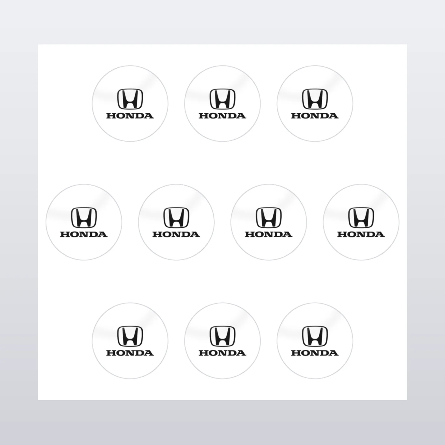 Honda Aufkleber Set NEU