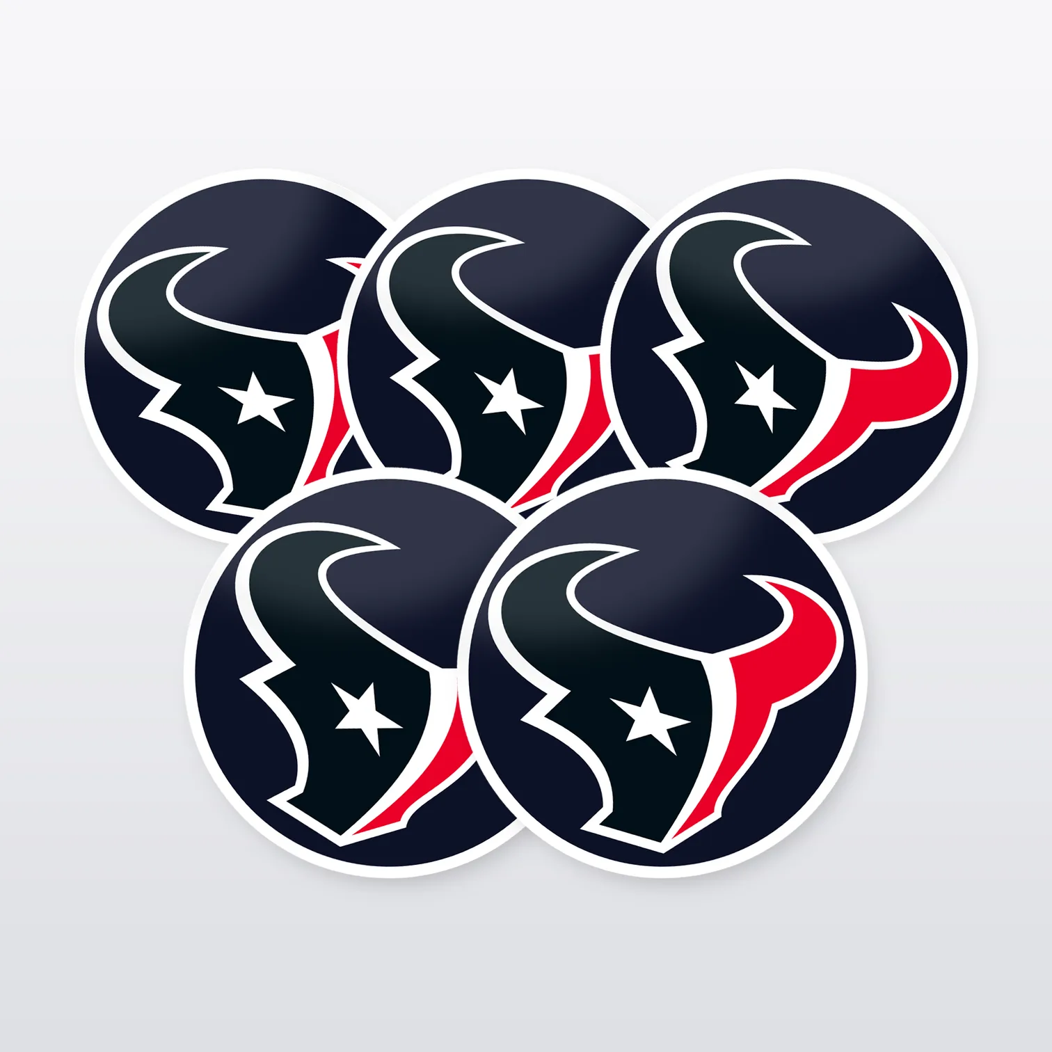 Houston Texans Aufkleber Set III