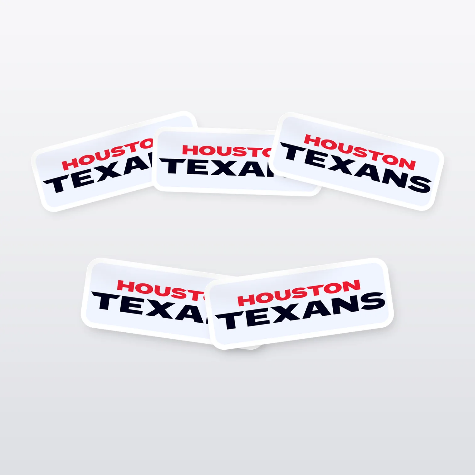 Houston Texans Aufkleber Set IV
