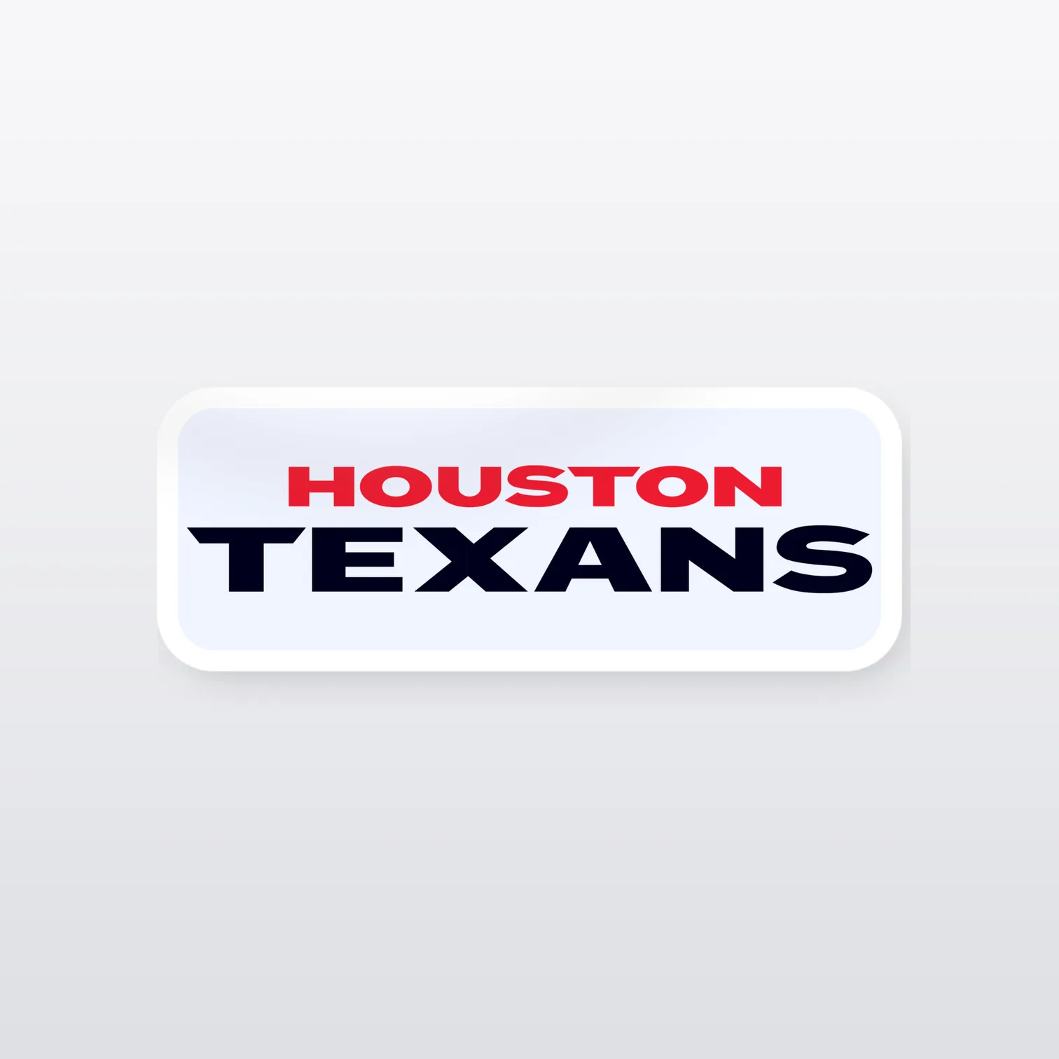 Houston Texans Aufkleber Set IV