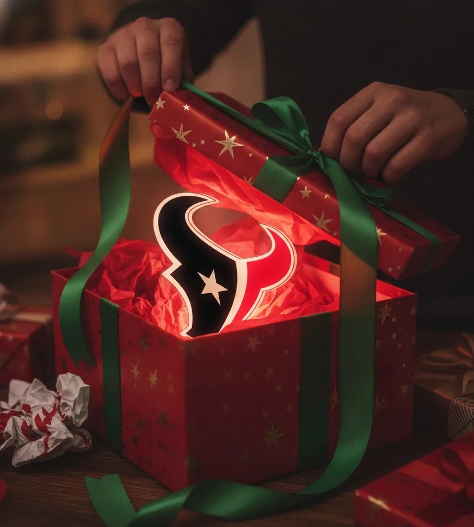 Houston Texans LED-Leuchtschild