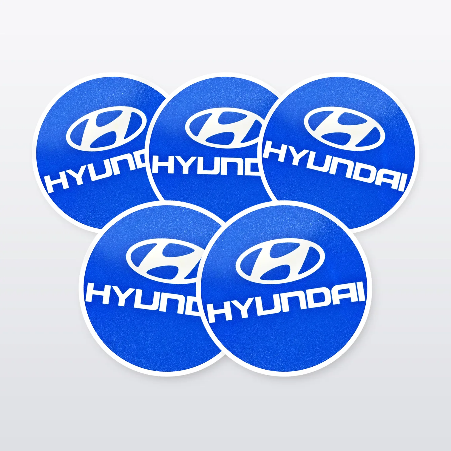 Hyundai Aufkleber Set – 5 Sticker
