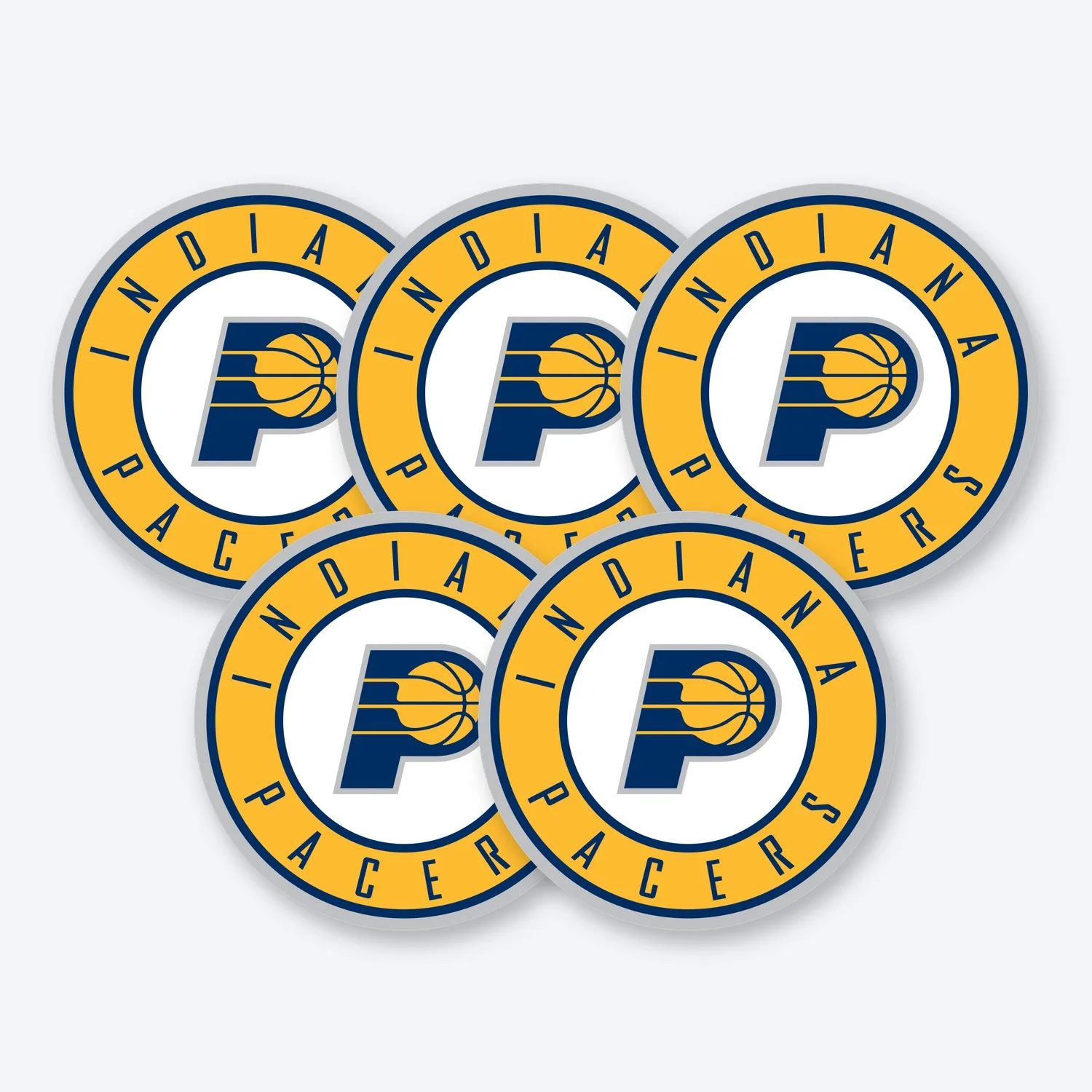 Indiana Pacers NBA Aufkleber Set