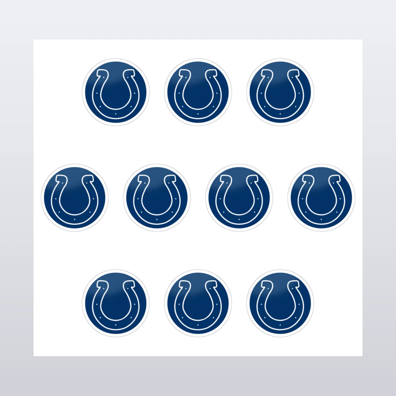 Indianapolis Colts Aufkleber Set II