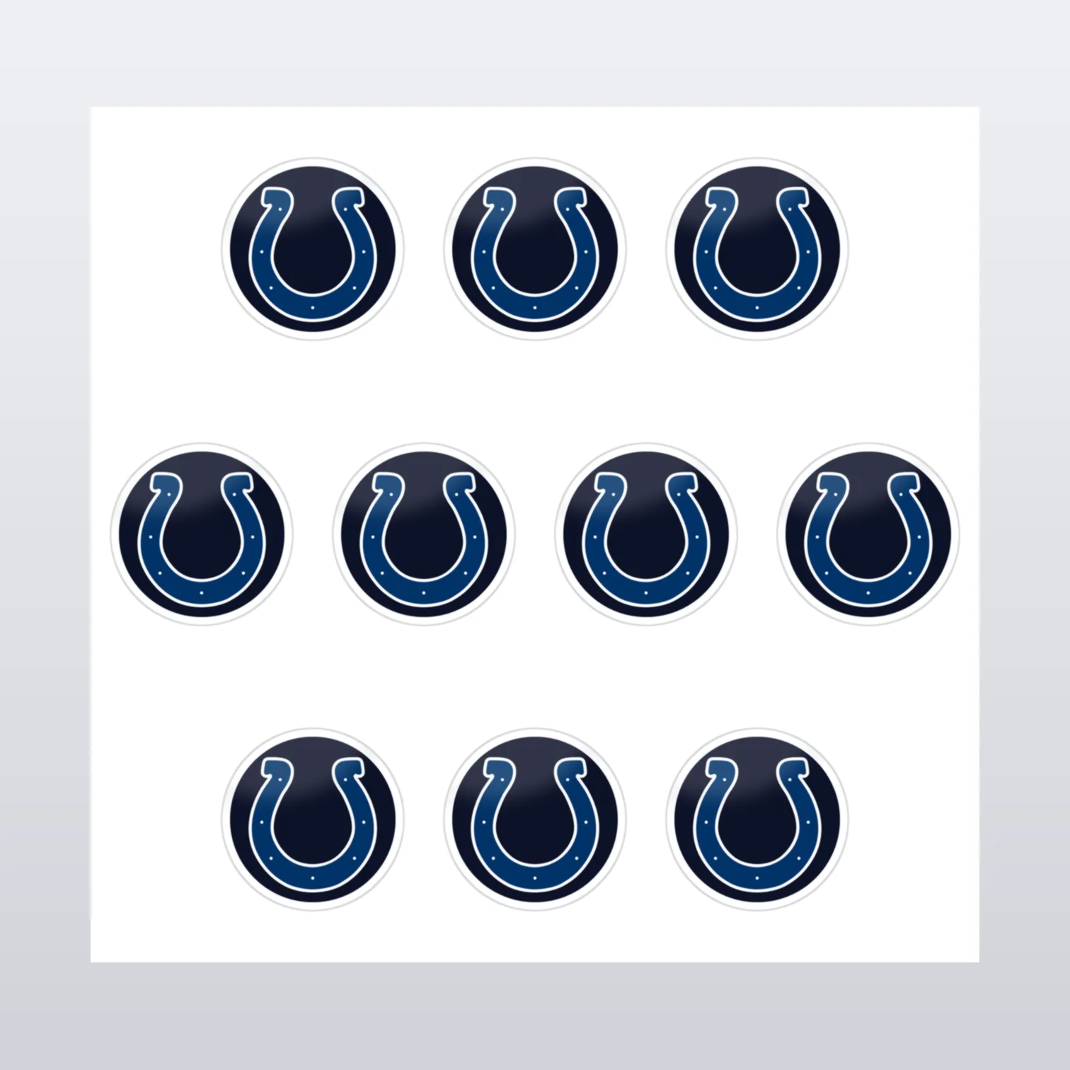 Indianapolis Colts Aufkleber Set III