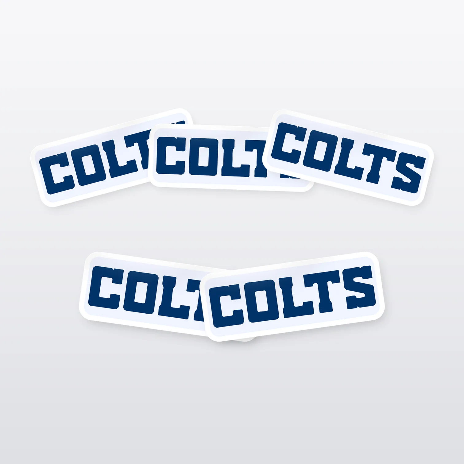 Indianapolis Colts Aufkleber Set IV