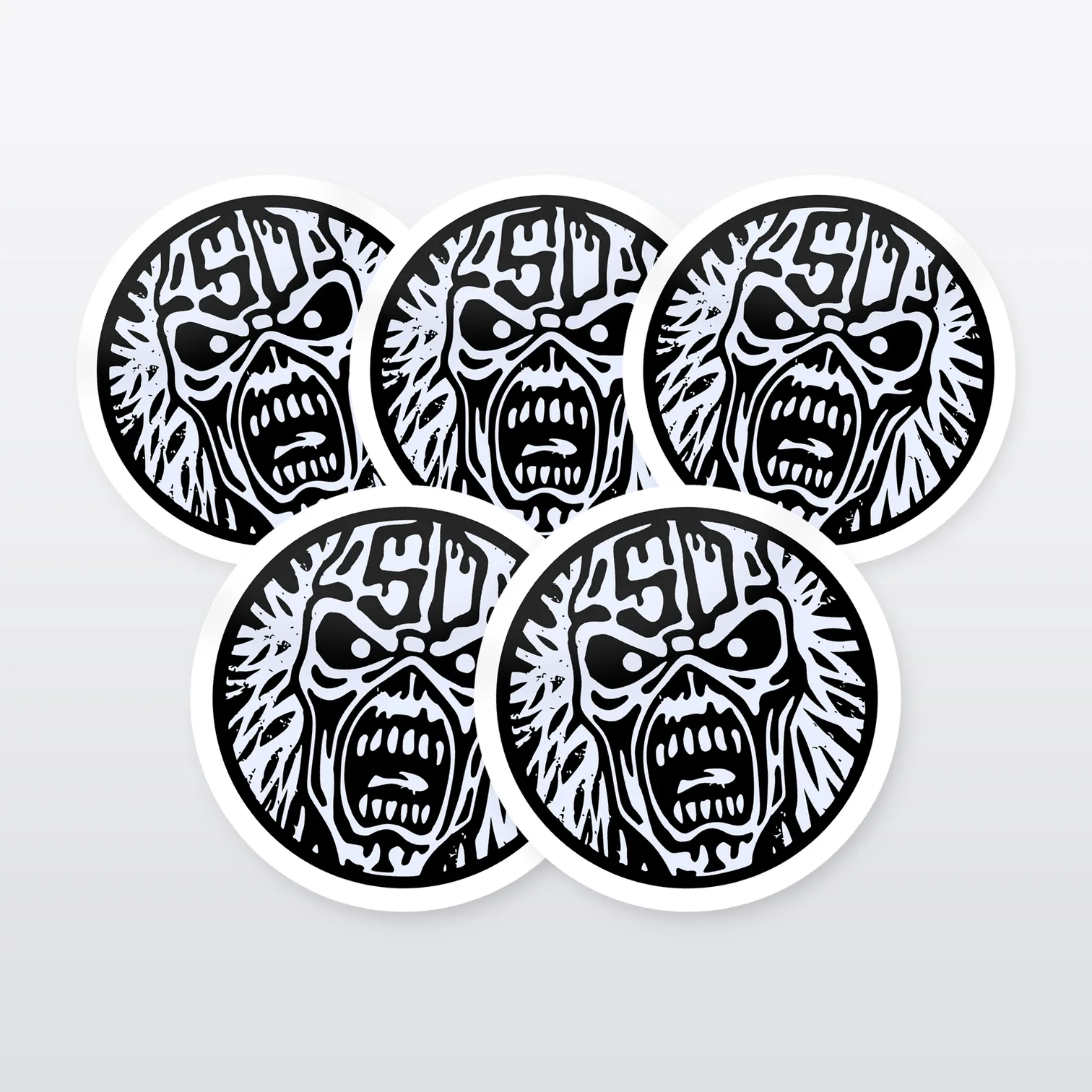 Iron Maiden Aufkleber Set I – 5 Sticker