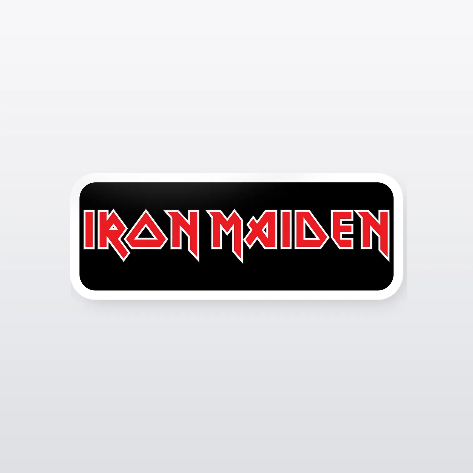 Iron Maiden Aufkleber Set II – einzelner Aufkleber in Großaufnahme