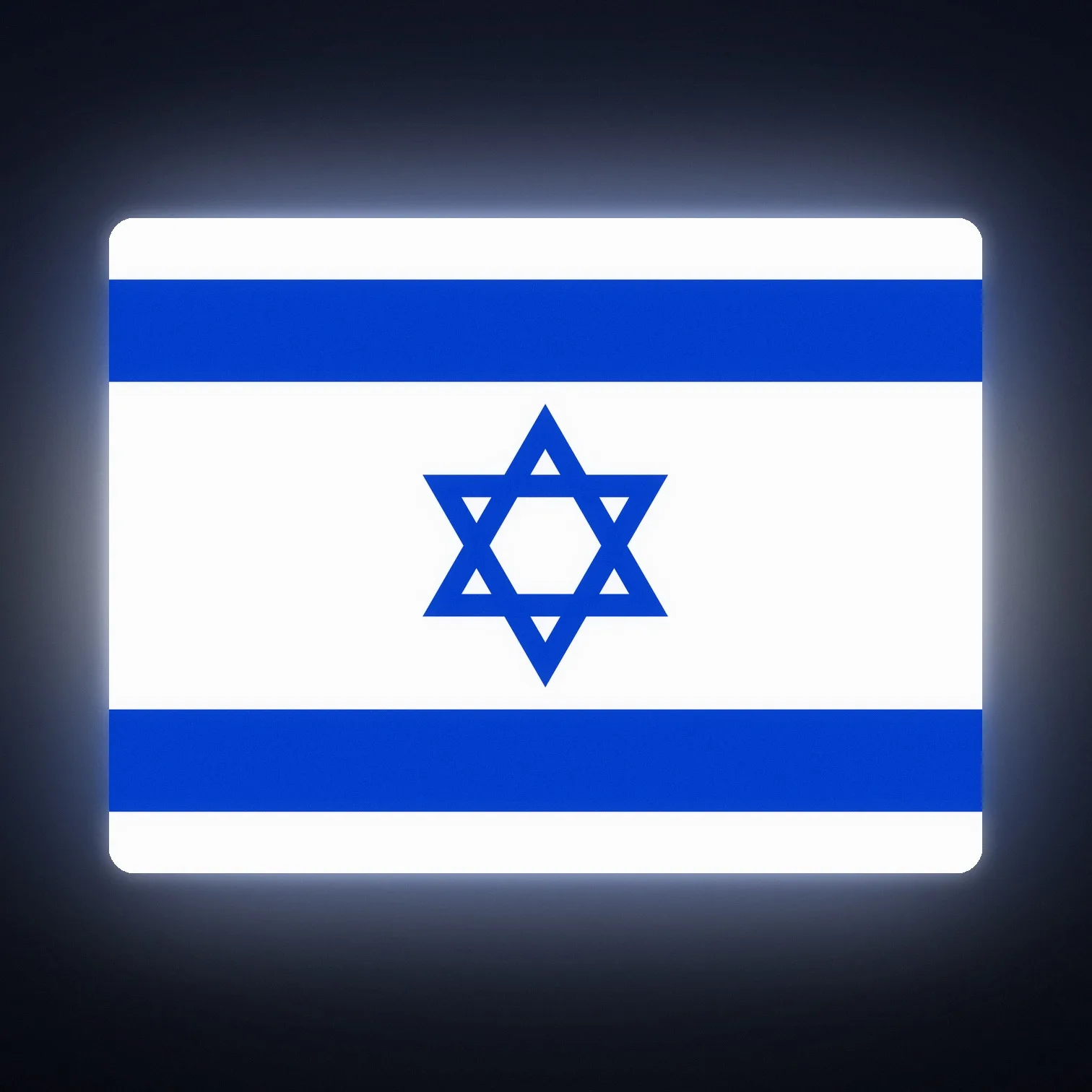 Israel Flagge LED-Leuchte