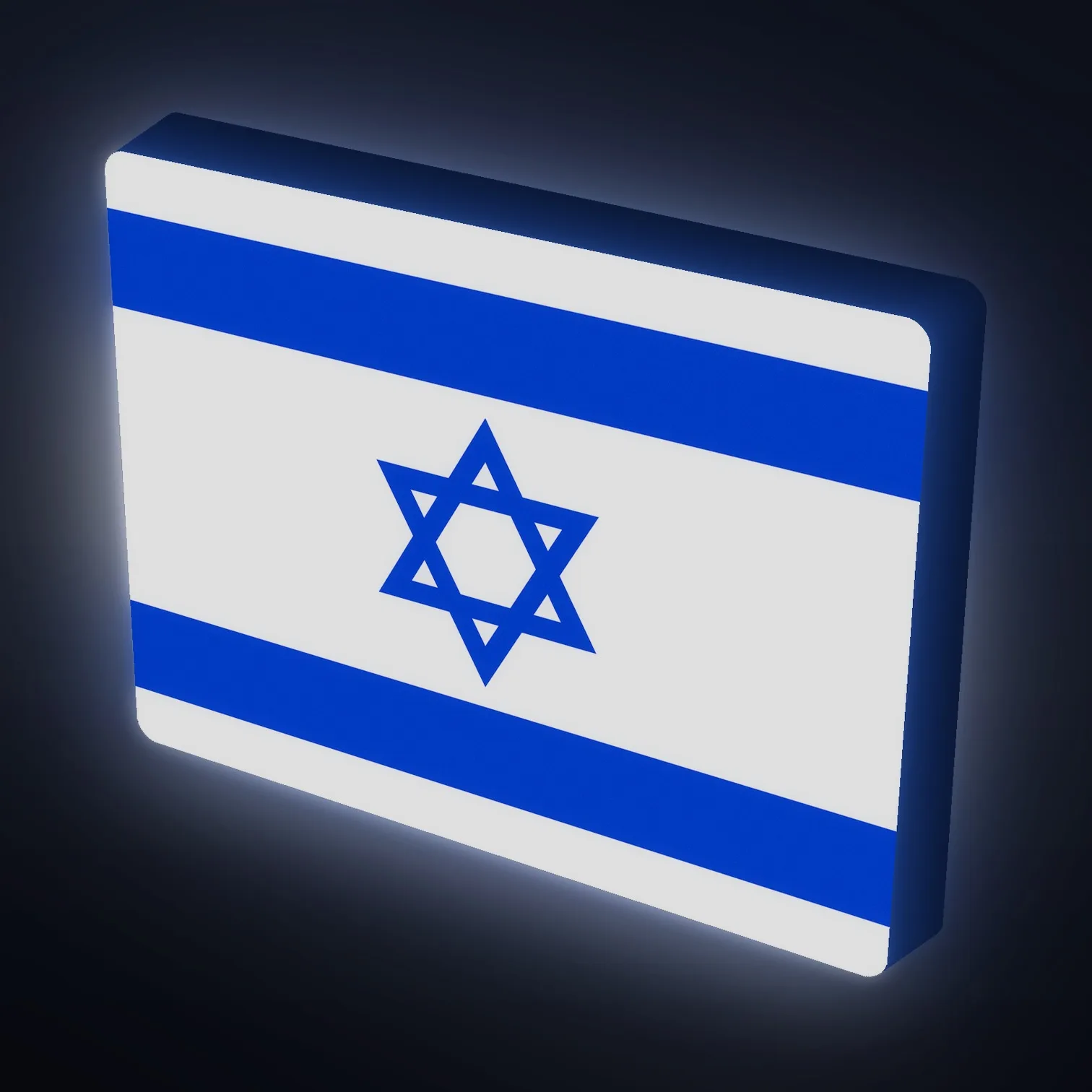 Israel Flagge LED-Leuchte