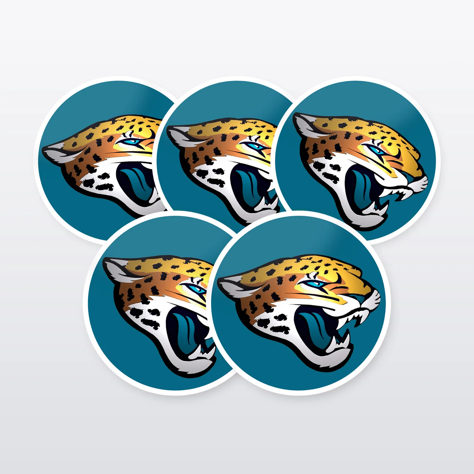 Jacksonville Jaguars Aufkleber Set I