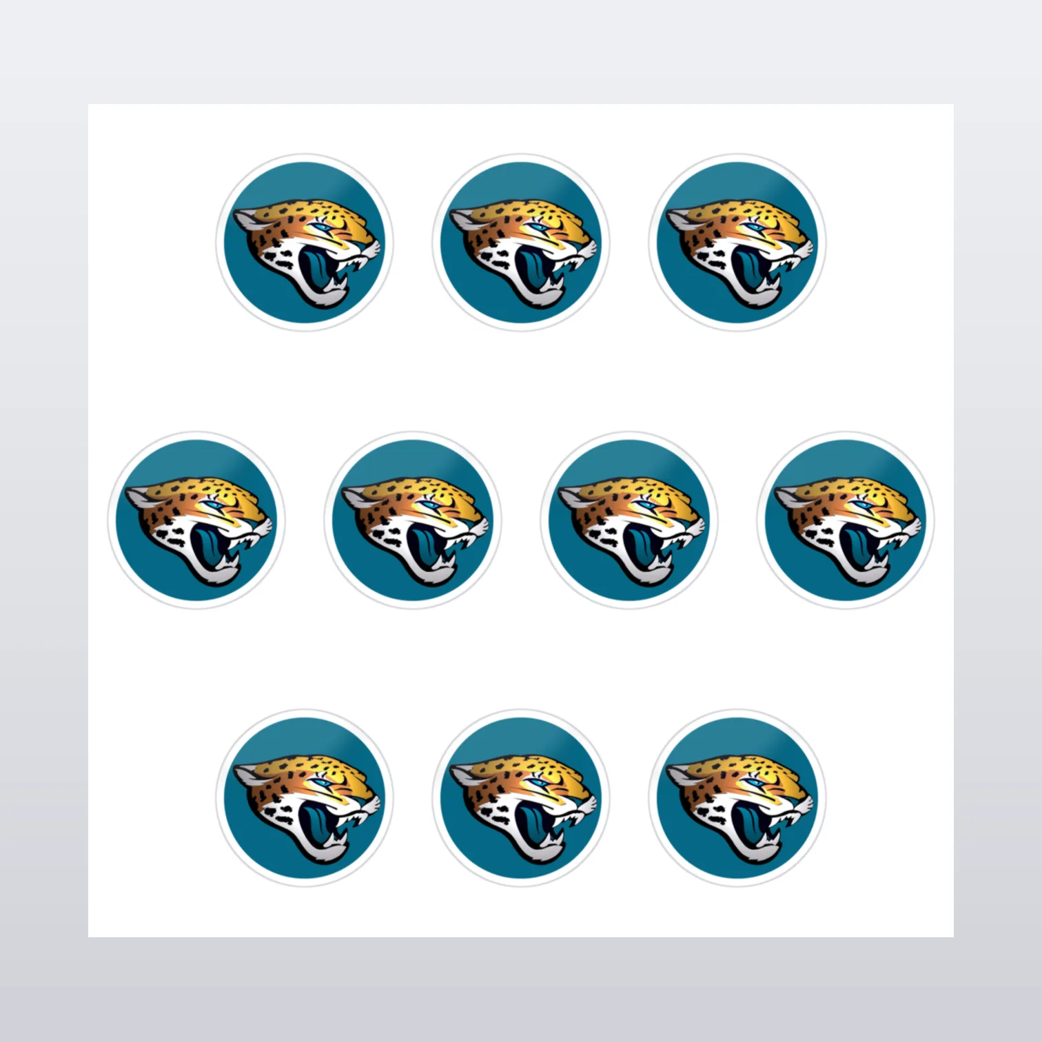 Jacksonville Jaguars Aufkleber Set I