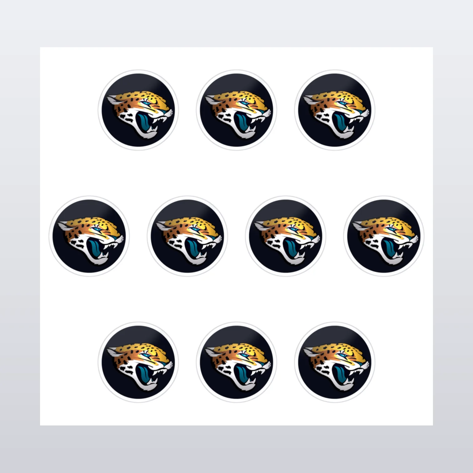 Jacksonville Jaguars Aufkleber Set II