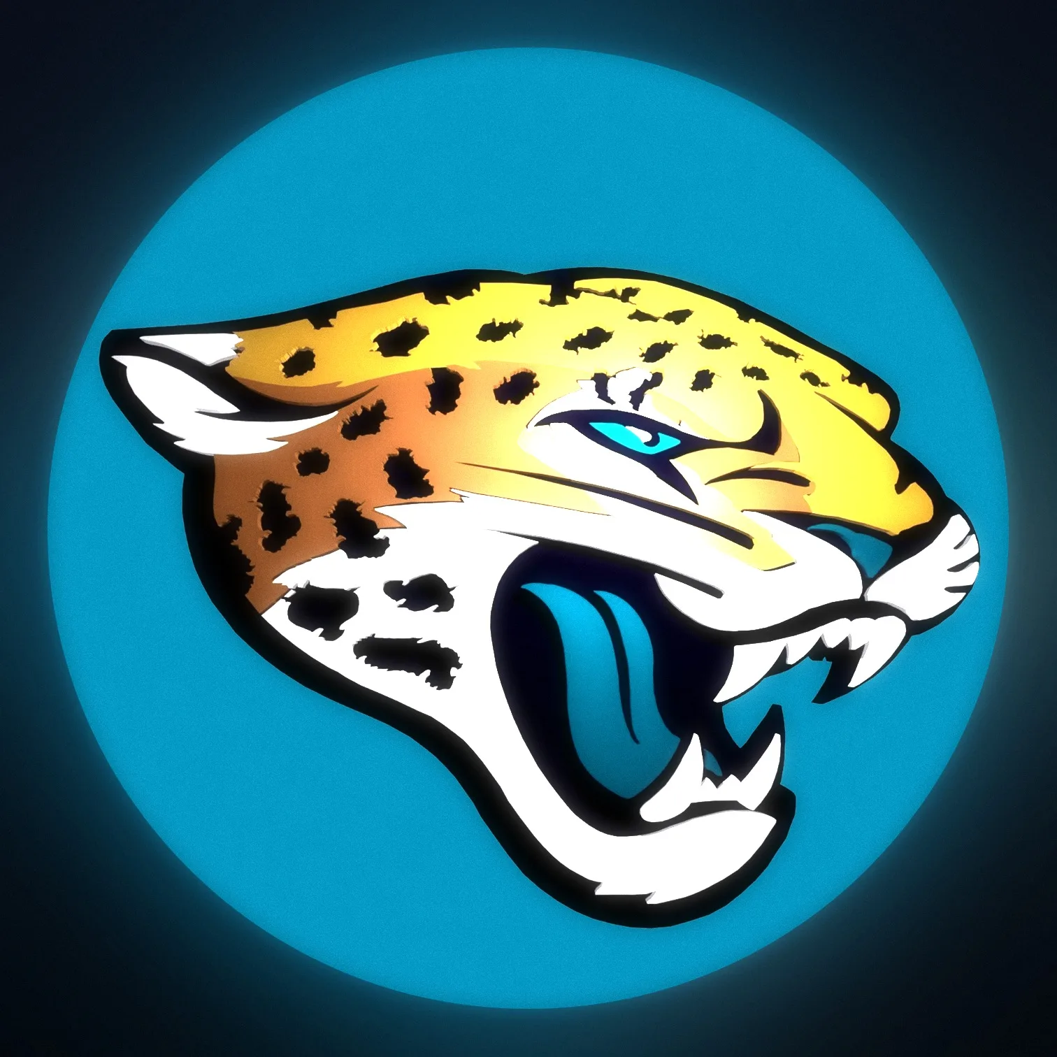 Jacksonville Jaguars LED-Leuchte I