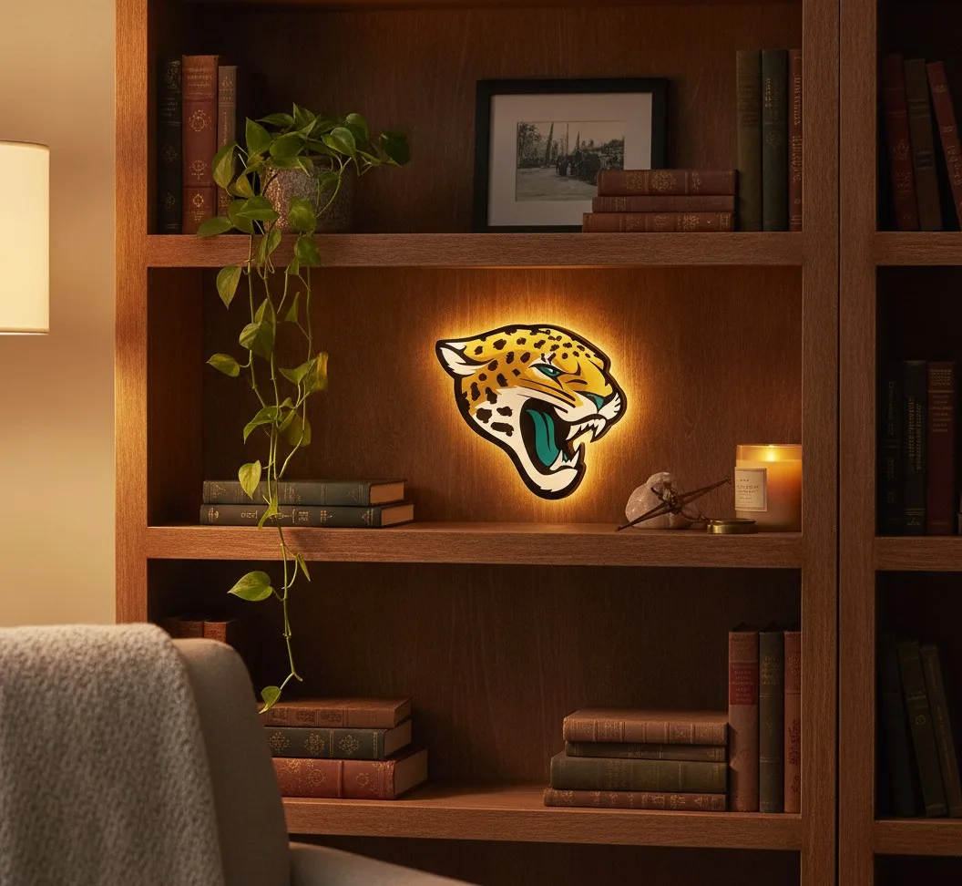 Jacksonville Jaguars LED-Leuchtschild