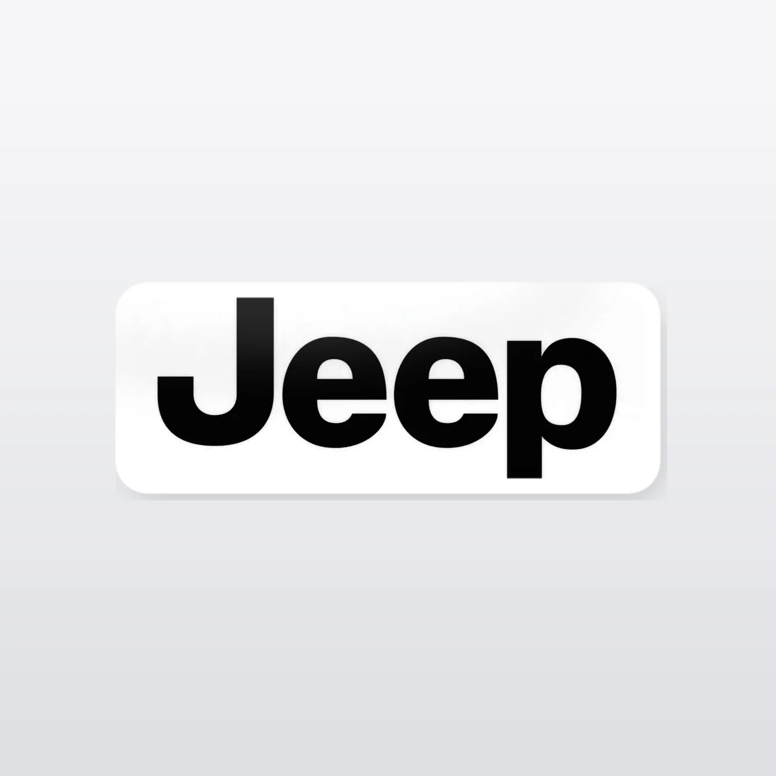 Jeep Aufkleber Set I – einzelner Aufkleber in Großaufnahme