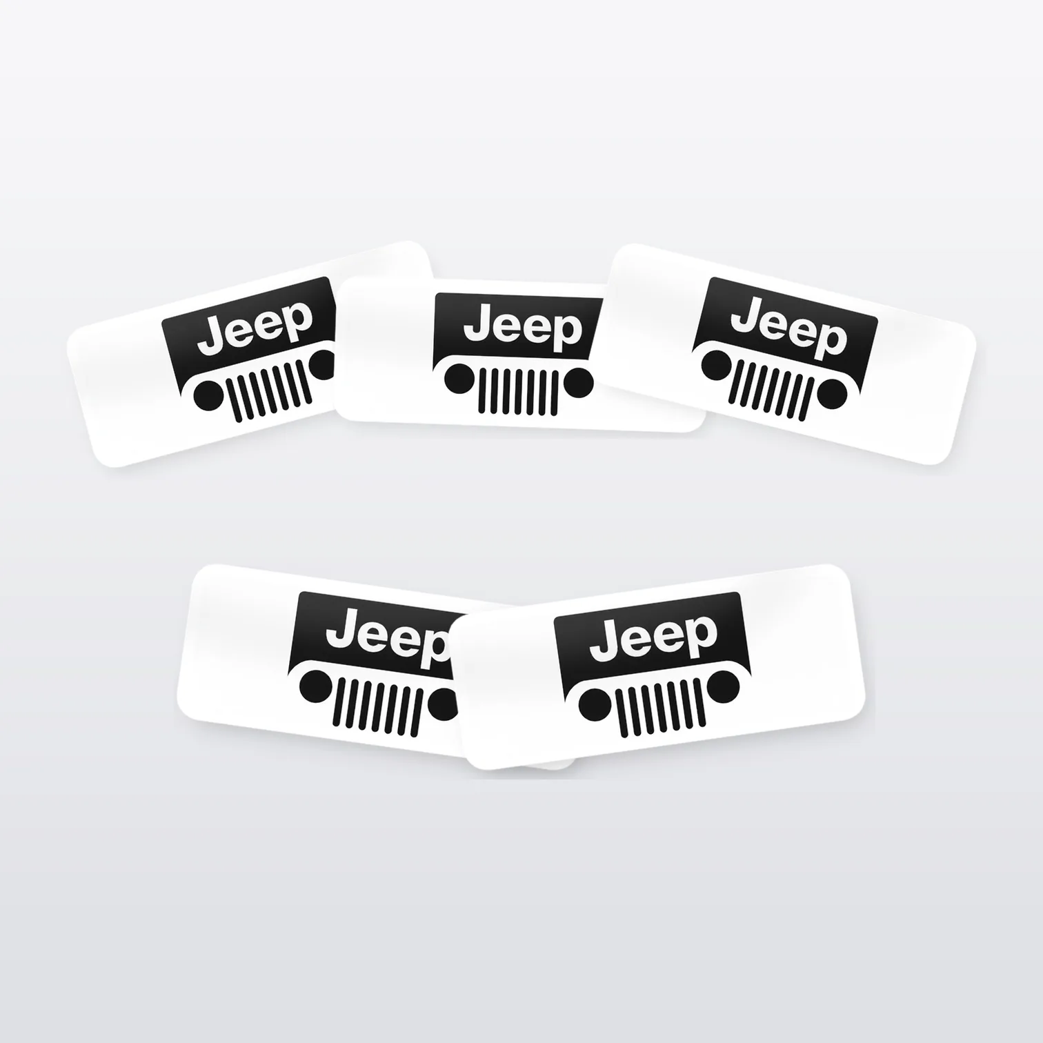 Jeep Aufkleber Set III – 5 Sticker