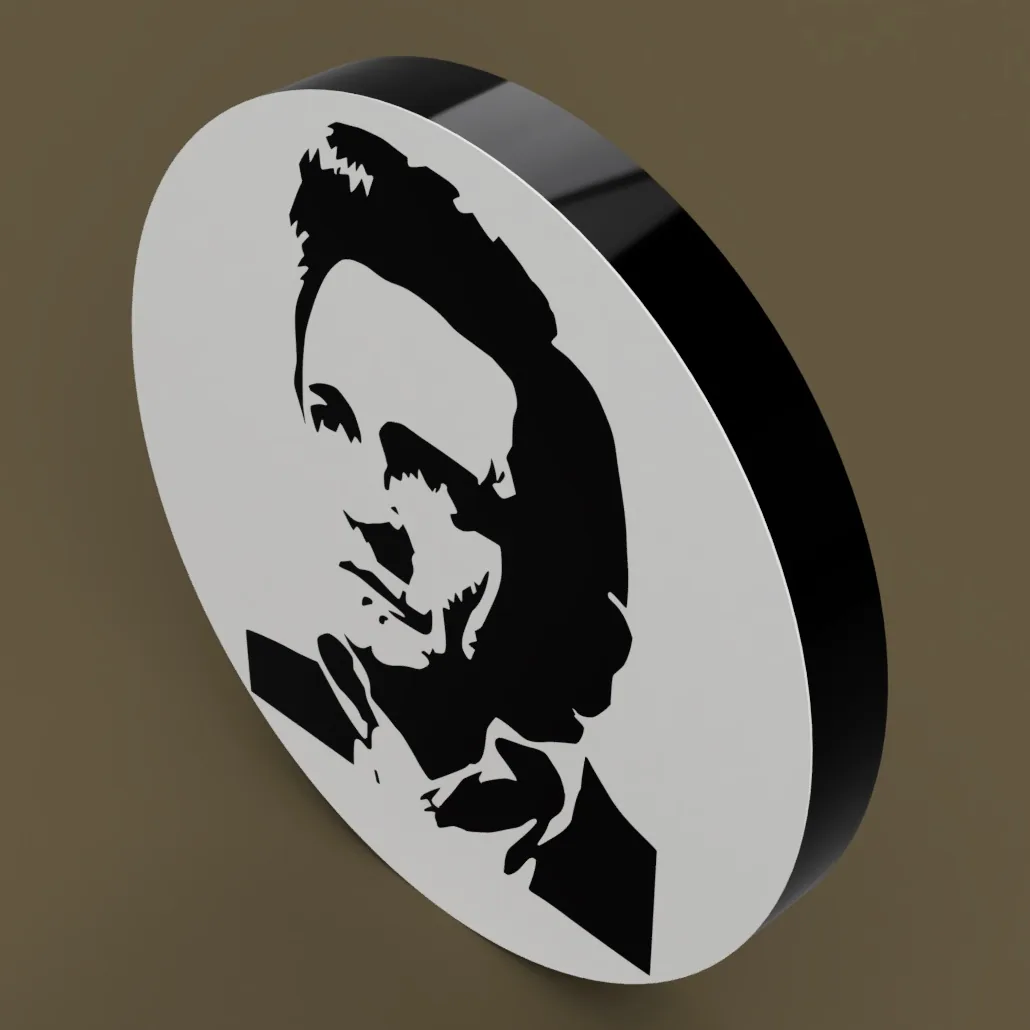 Johnny Cash LED-Leuchte