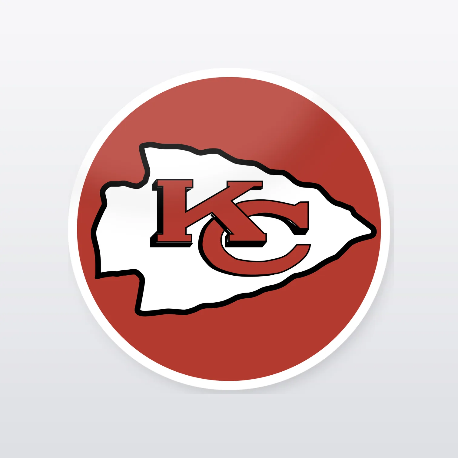 Kansas City Chiefs Aufkleber Set