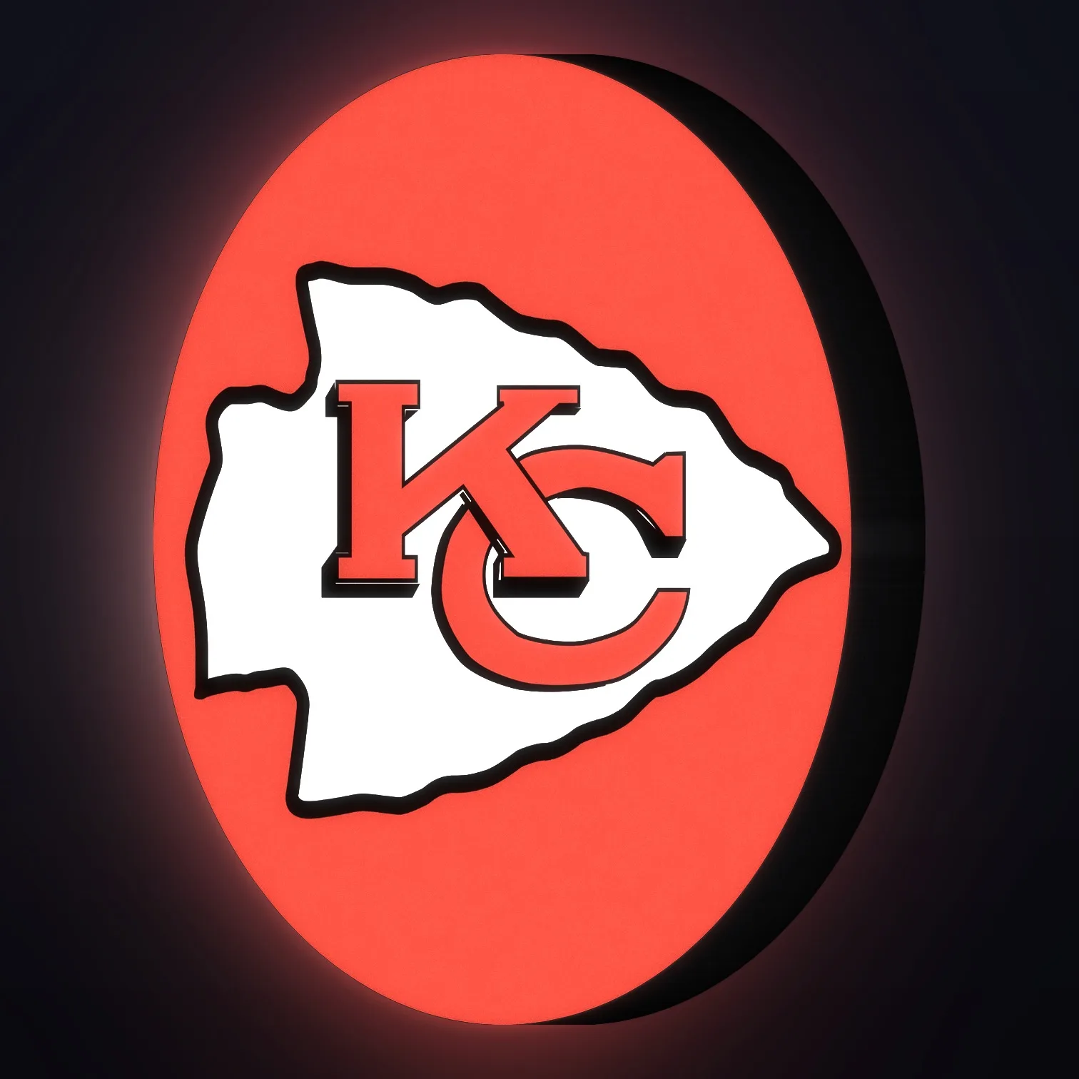 Kansas City Chiefs LED-Leuchte