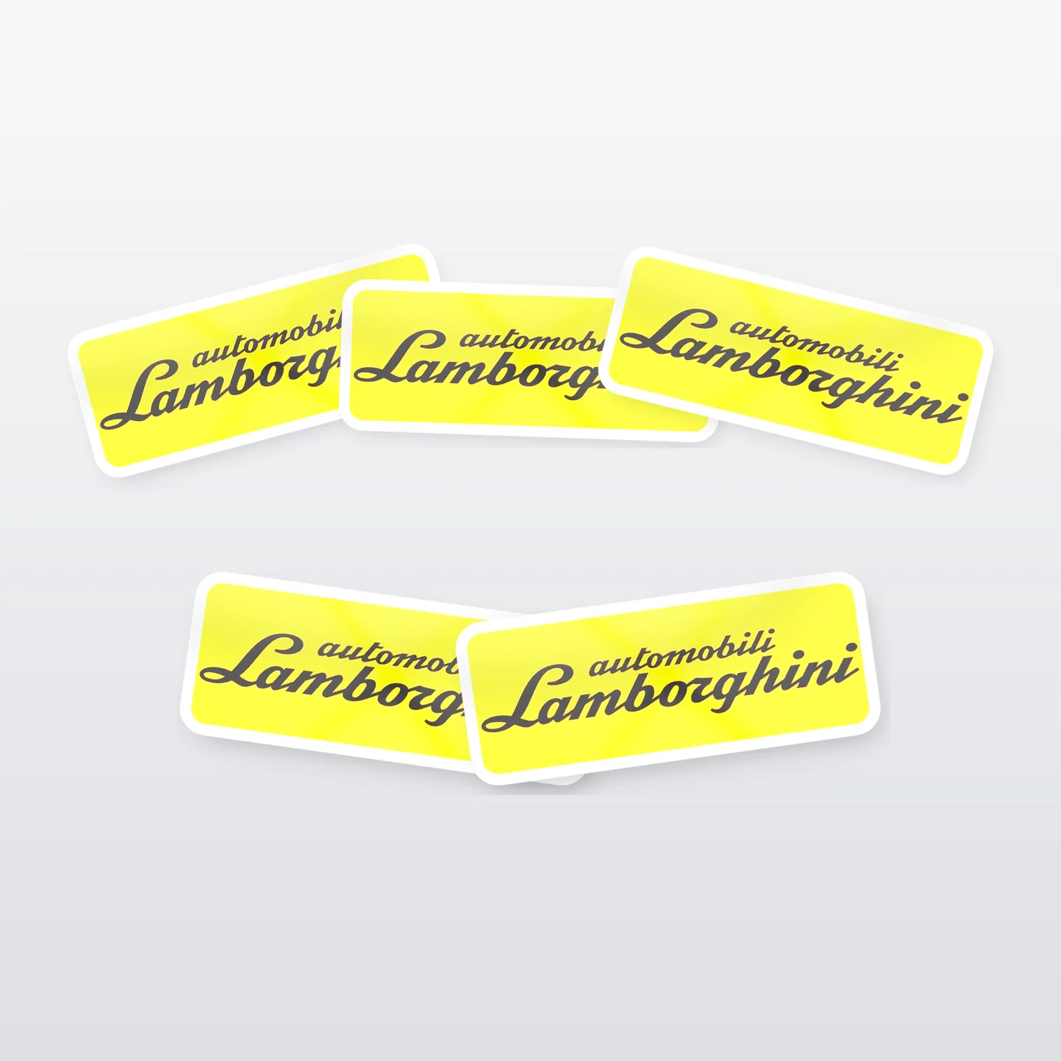 Lamborghini Automobili Aufkleber Set I – 5 Sticker