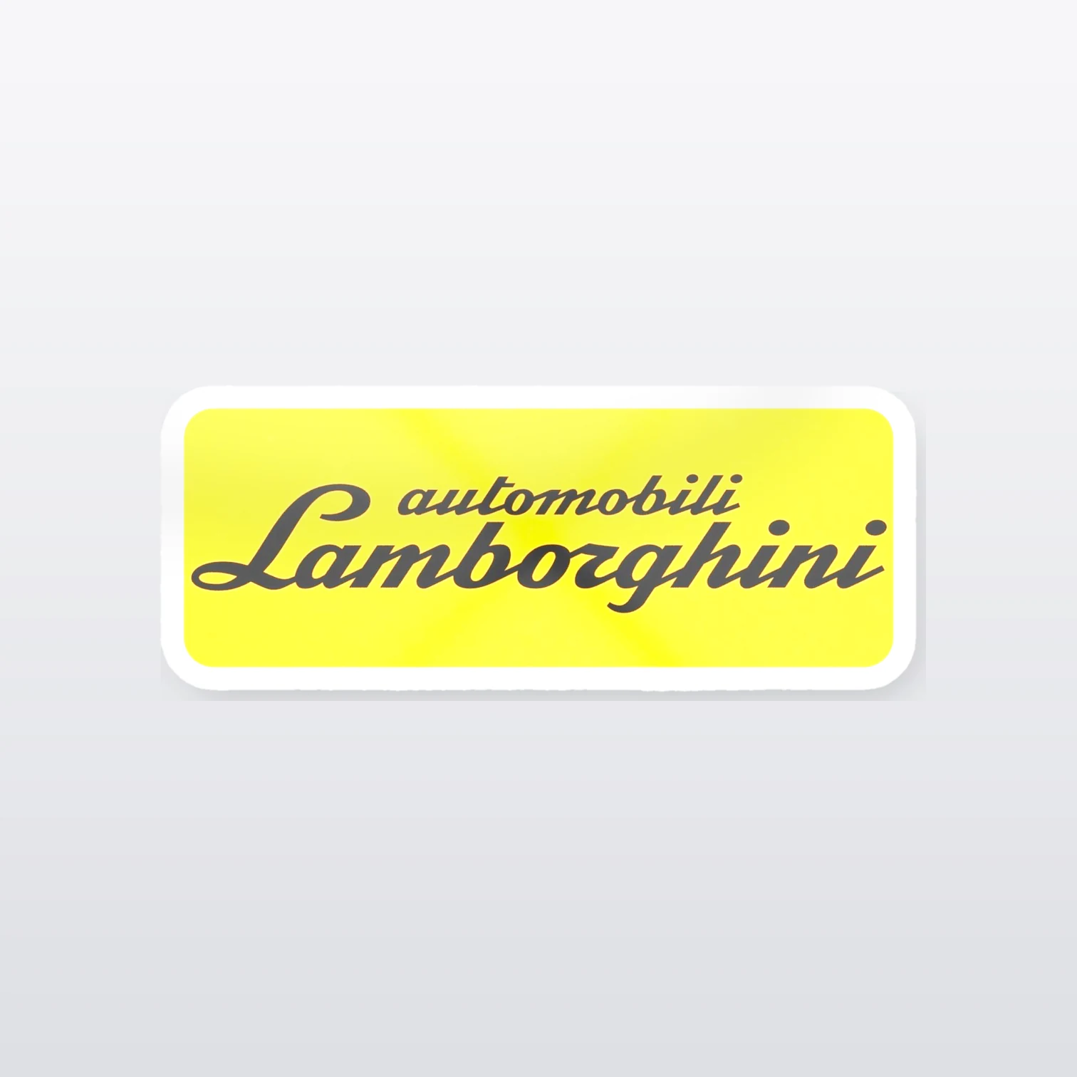 Lamborghini Automobili Aufkleber Set I – einzelner Aufkleber in Großaufnahme