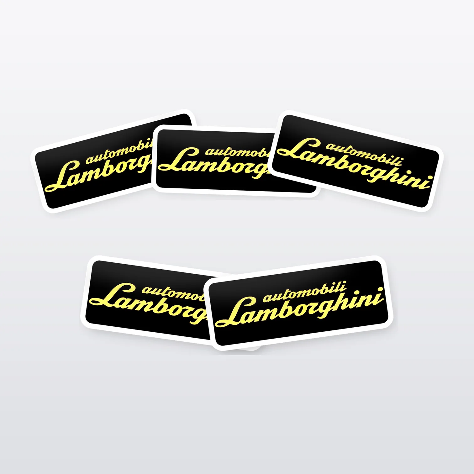 Lamborghini Automobili Aufkleber Set II – 5 Sticker